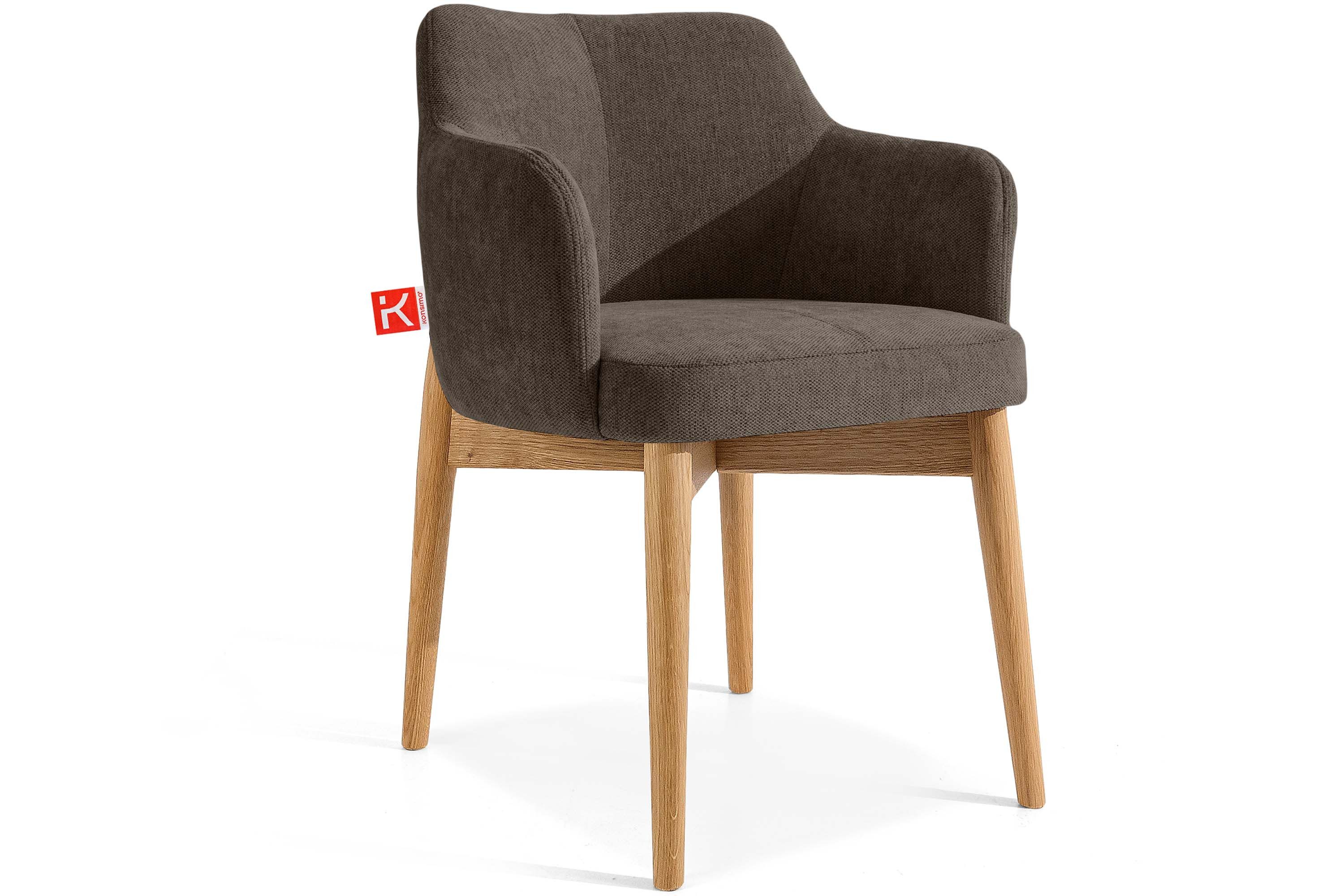 Polsterstuhl Esszimmerstuhl LUCCI Loungesessel, Premiumqualität aus EU
