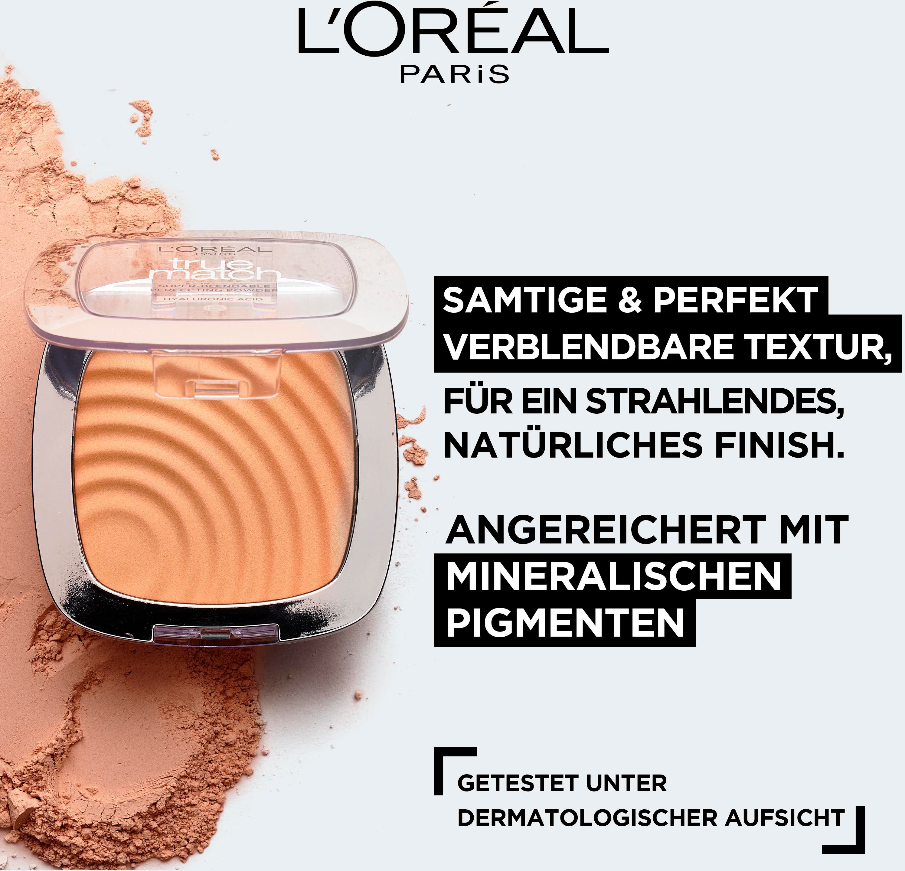 L'ORÉAL PARIS Puder Perfect Match Puder, mit langanhaltender Formel