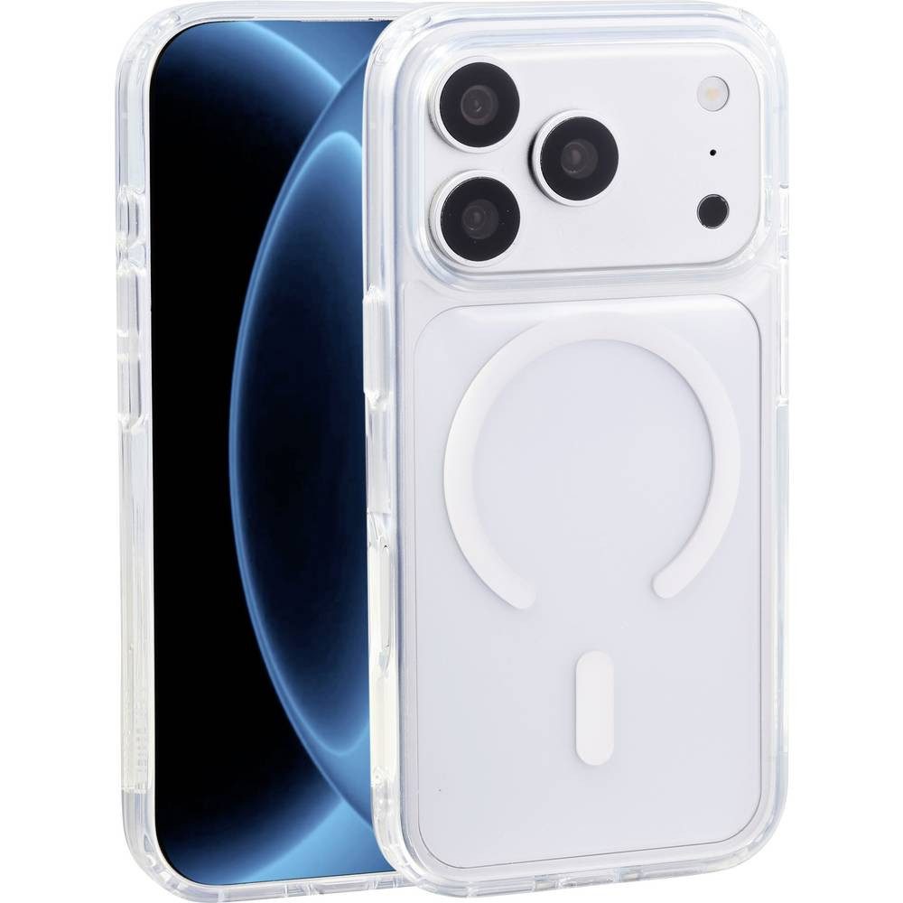 Renkforce Handyhülle iPhone 18 Pro Backcover Apple iPhone 18 Pro Transparent MagSafe, MagSafe kompatibel, Induktives Laden