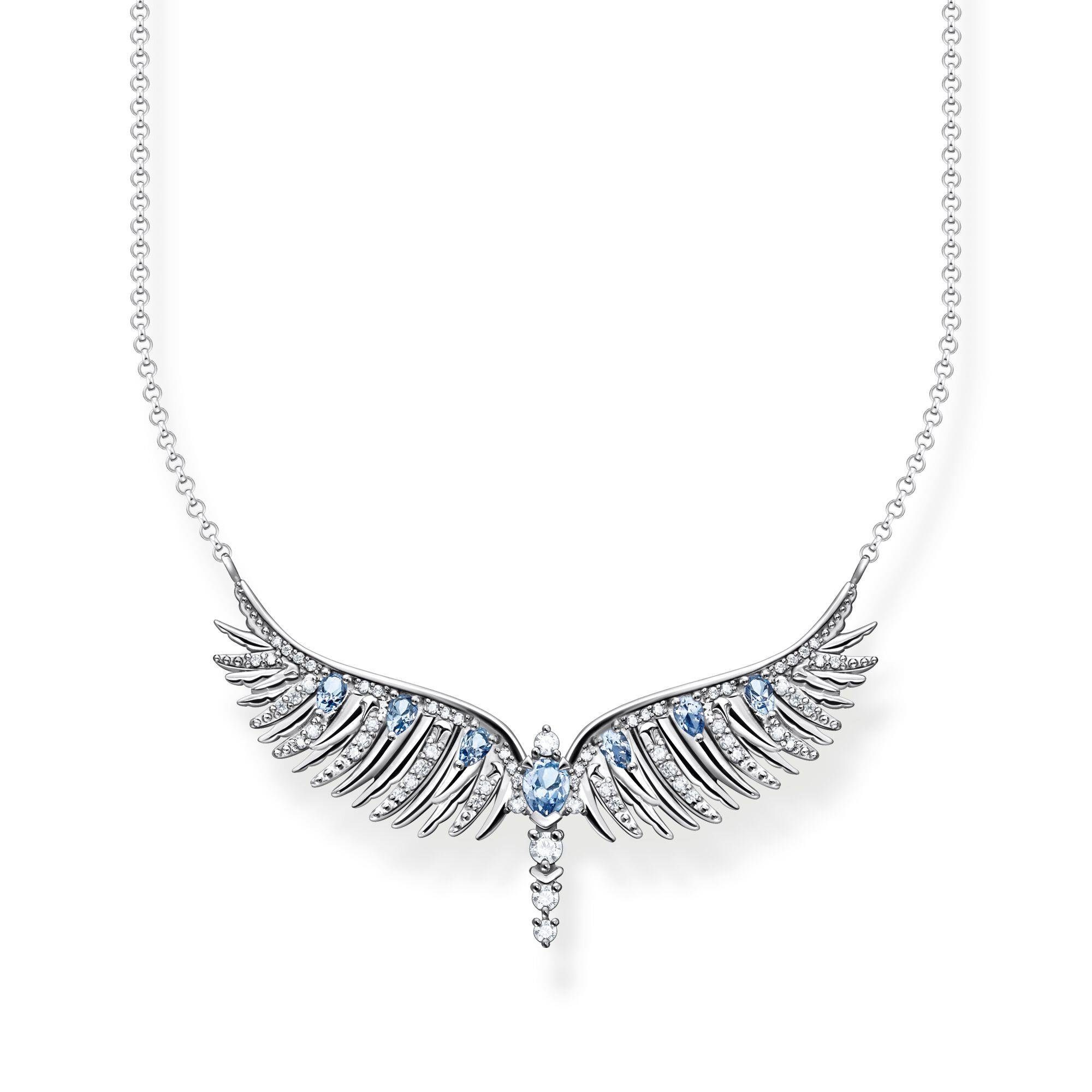 thomas-sabo-silberkette-kette-ph-nix-fl-gel-mit-blauen-steinen-silber