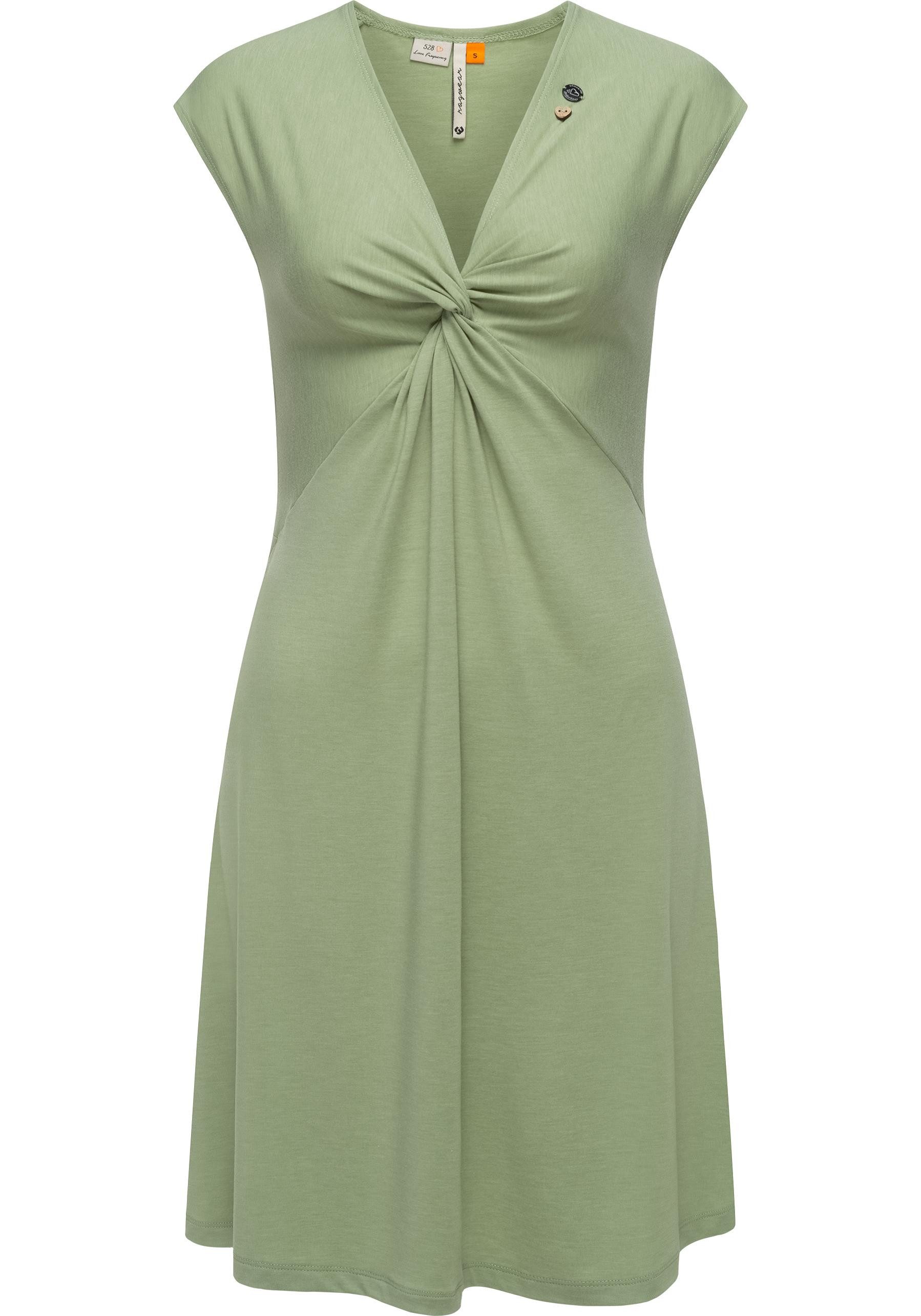 RAGWEAR Jerseykleid Comfrey Solid stylisches Sommerkleid mit tiefem V-Ausschnitt mehr