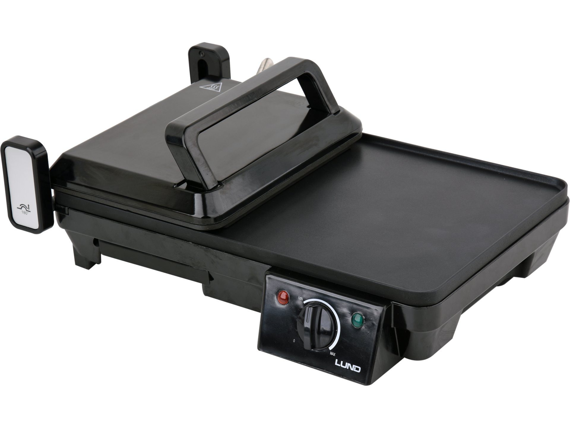 Lund Elektrogrill Elektrogrill 2000W, 2in1,Tischgrill und Toaster 40.5x25 cm, 2000 W
