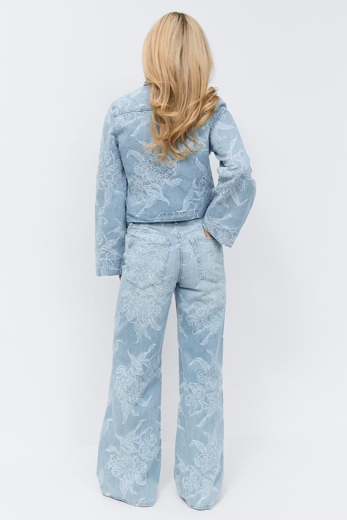 Gina Tricot Weite Jeans Embroidery jeans