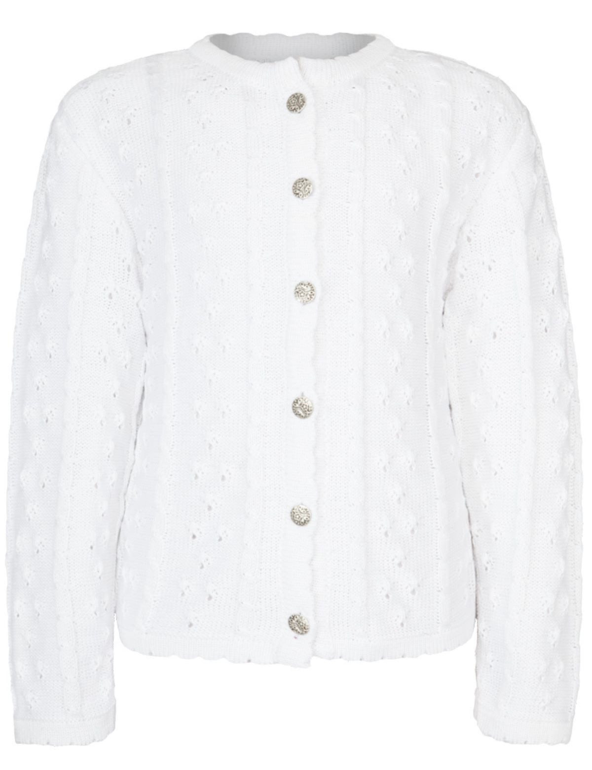 Strickjacke Kinder Strickjacke 'Leonie' Ajourmuster 47063, We