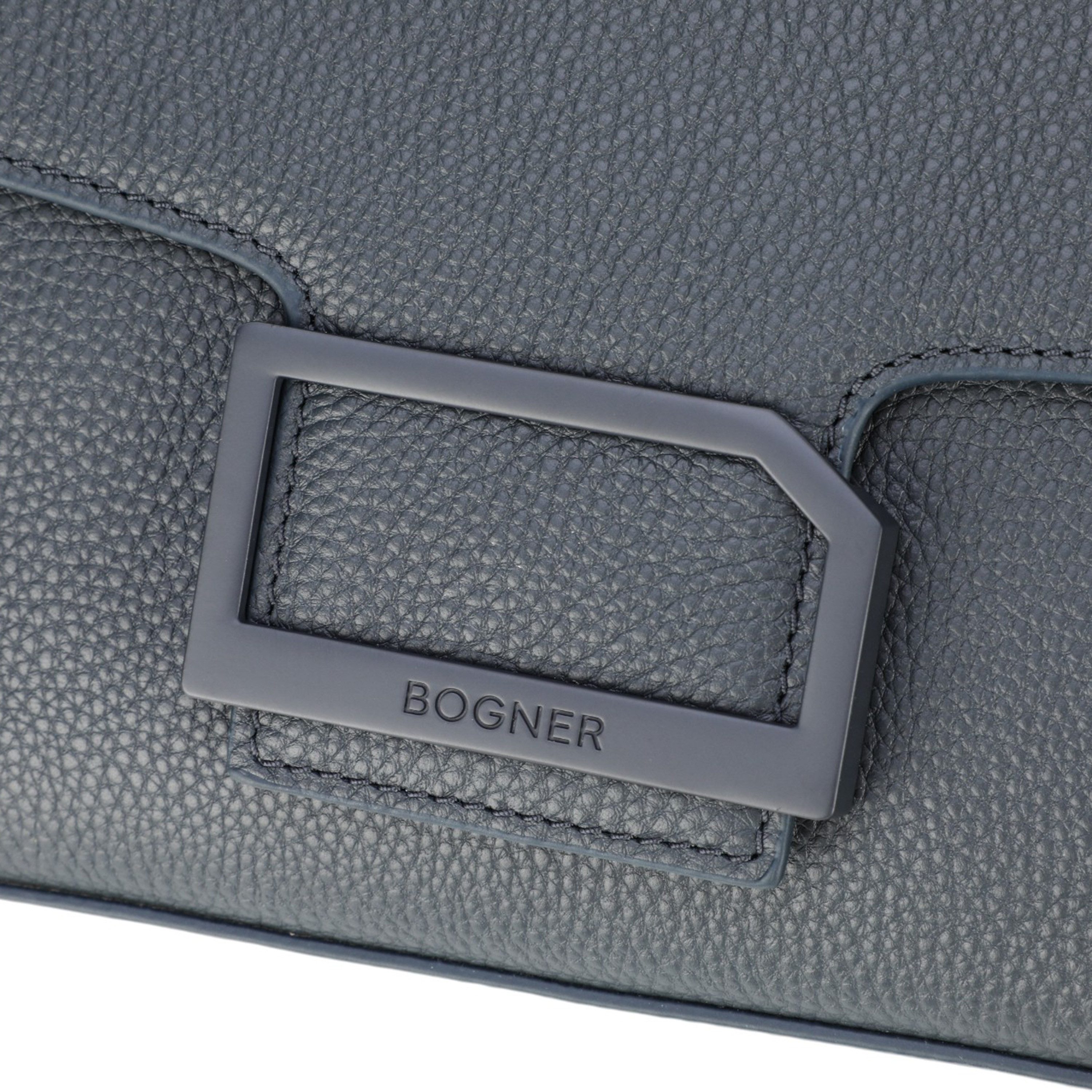 BOGNER Schultertasche Bogner - Damen Schultertasche Pontresina Neve Nera