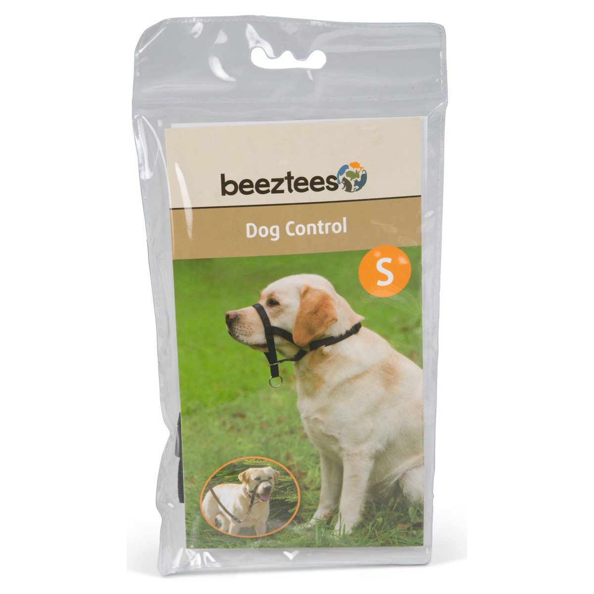 Beeztees Hunde-Erziehungsgeschirr Nasenband Dog Control schwarz günstig online kaufen