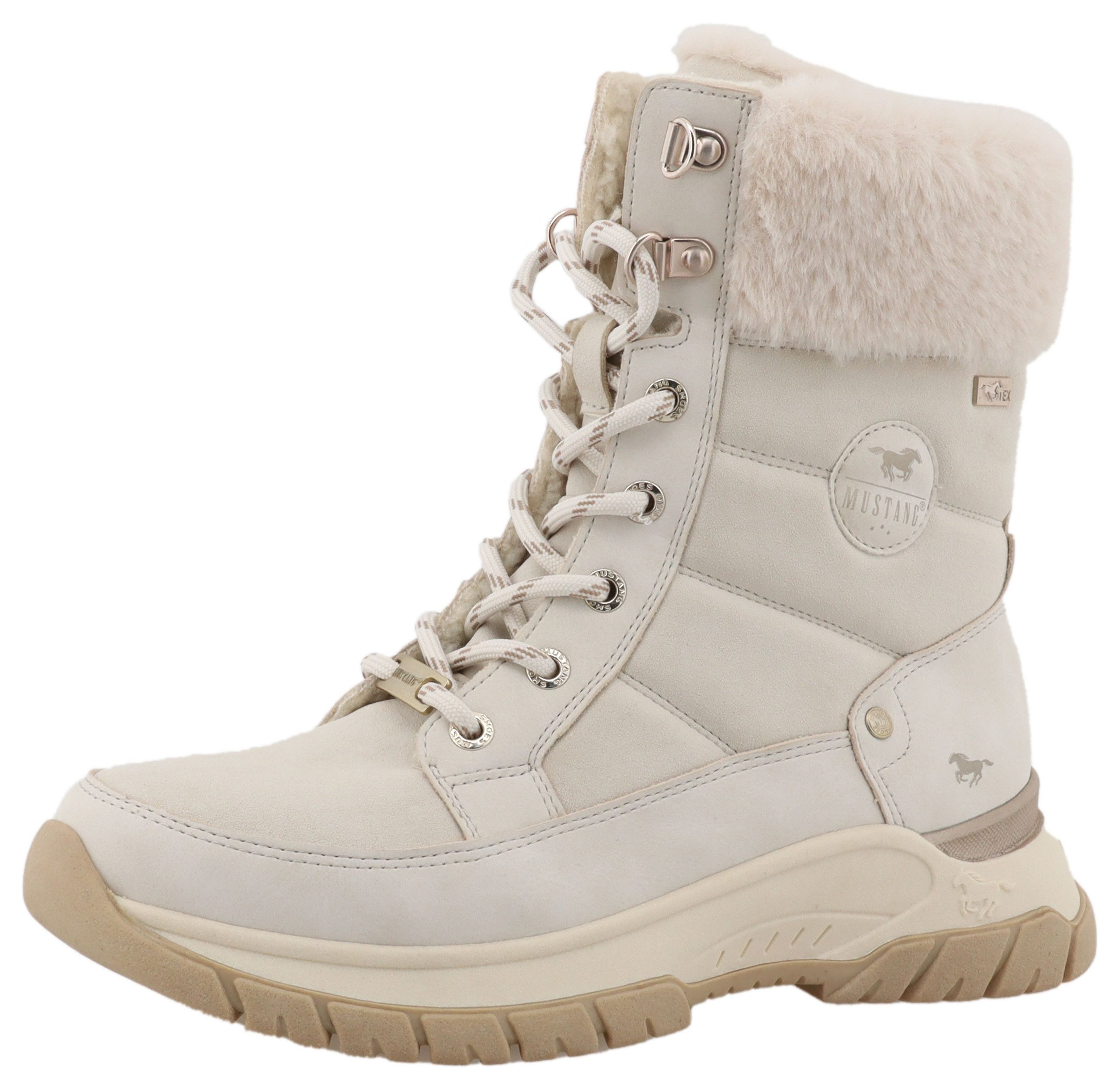 Mustang Shoes Raissa Winterboots Schnürboots, Winterstiefel mit TEX-Membrane