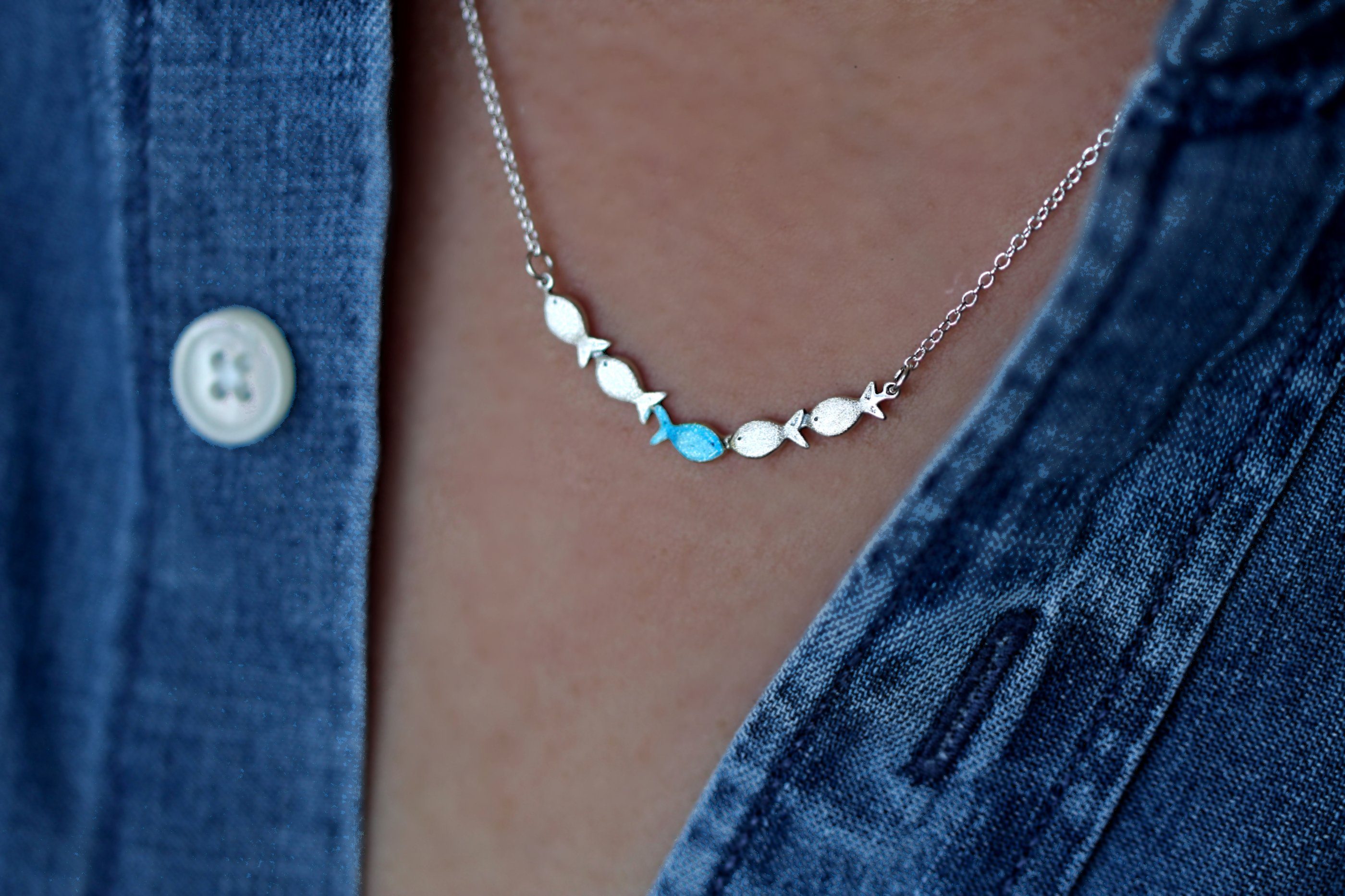 Villa Sorgenfrei Schmuckmanufaktur Silberkette Gegen den Strom Kette Echtsi günstig online kaufen