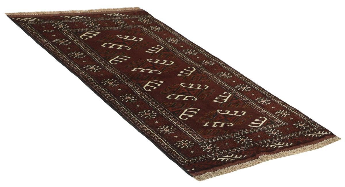 Orientteppich Turkaman 91x147 Handgeknüpfter Orientteppich rechteckig, Trading, Nain mm / Perserteppich, 6 Höhe