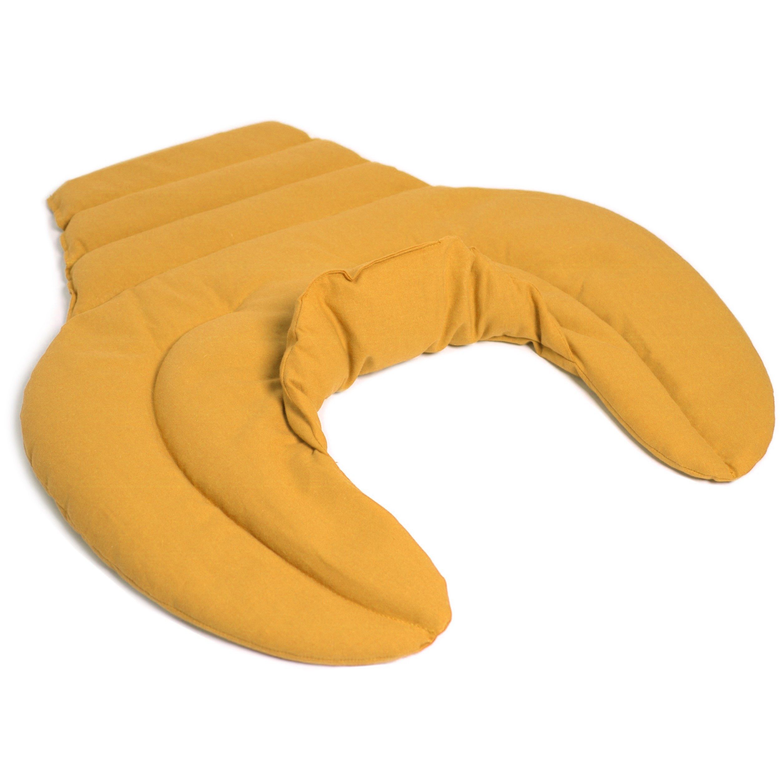 Giraffenland Wärmekissen Nackenhörnchen HWS Weizen - Nackenkissen - Wärmekissen, Wärme- (Mikrowelle/Backofen) o. Kältekissen (Kühlschrank/Gefriertruhe)