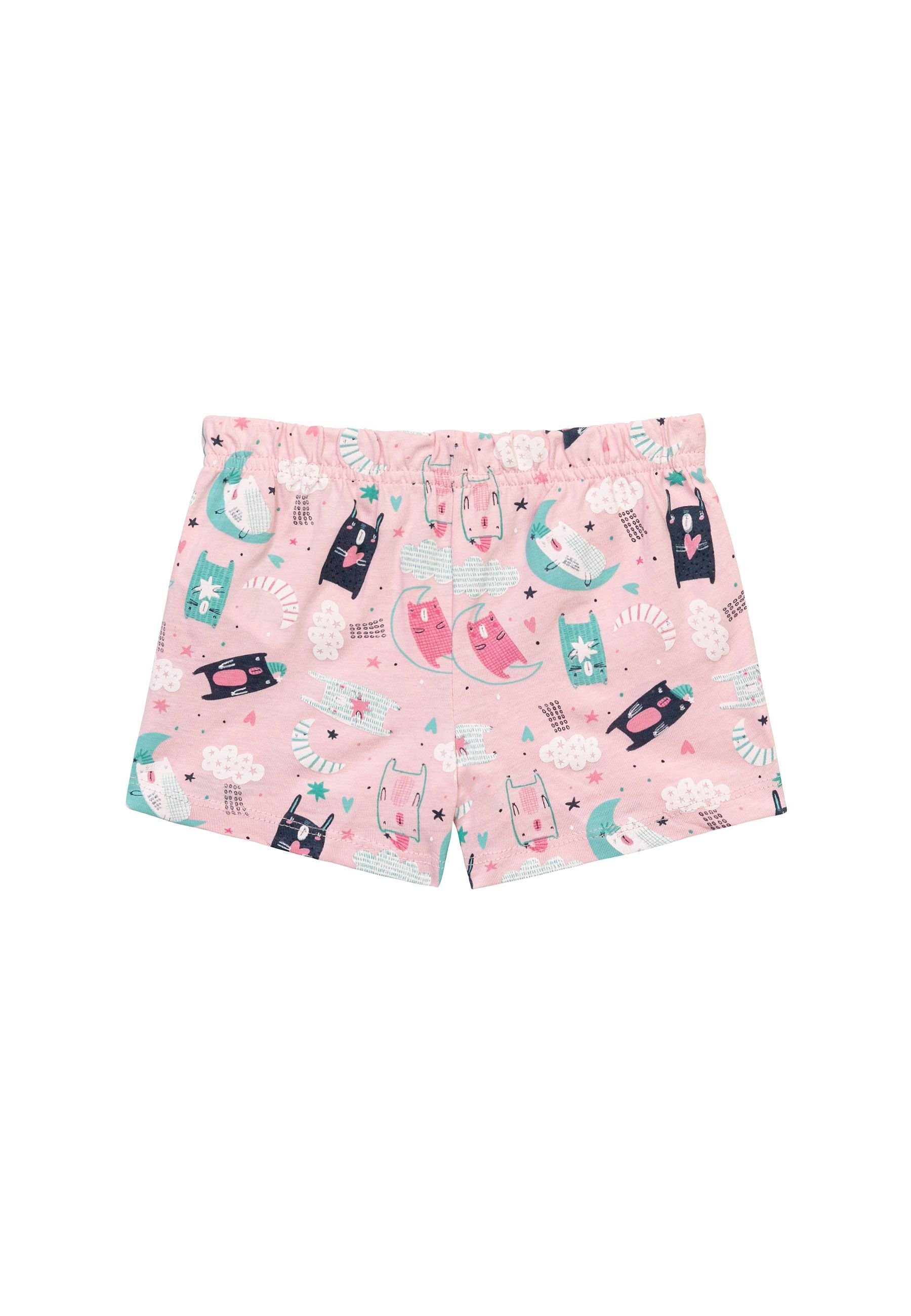 Schlafanzug MINOTI Rosa Pyjama (1y-8y) Sommer