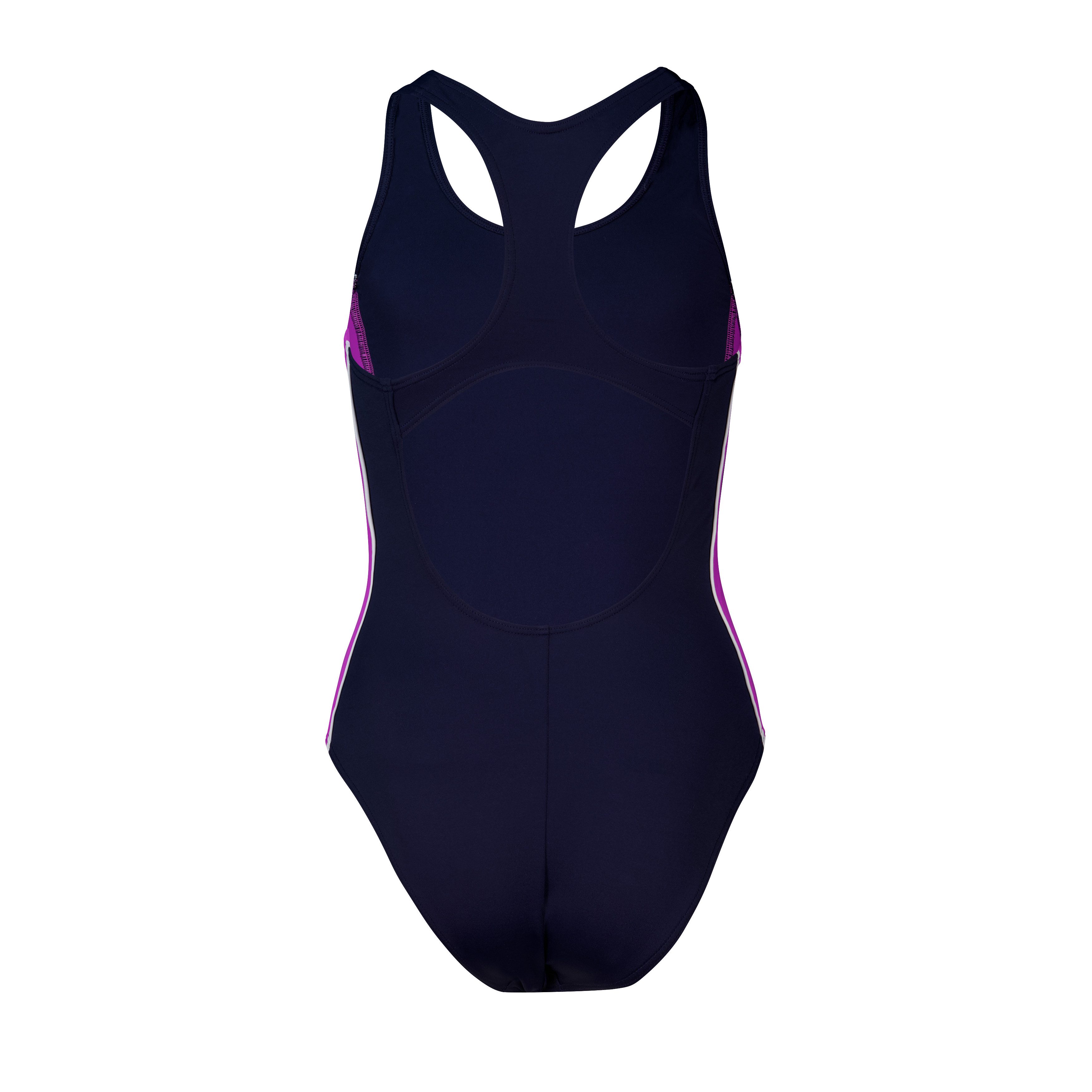 PUMA Badeanzug PUMA SWIM GIRLS T7 SWIMSUIT Logoprint vorn