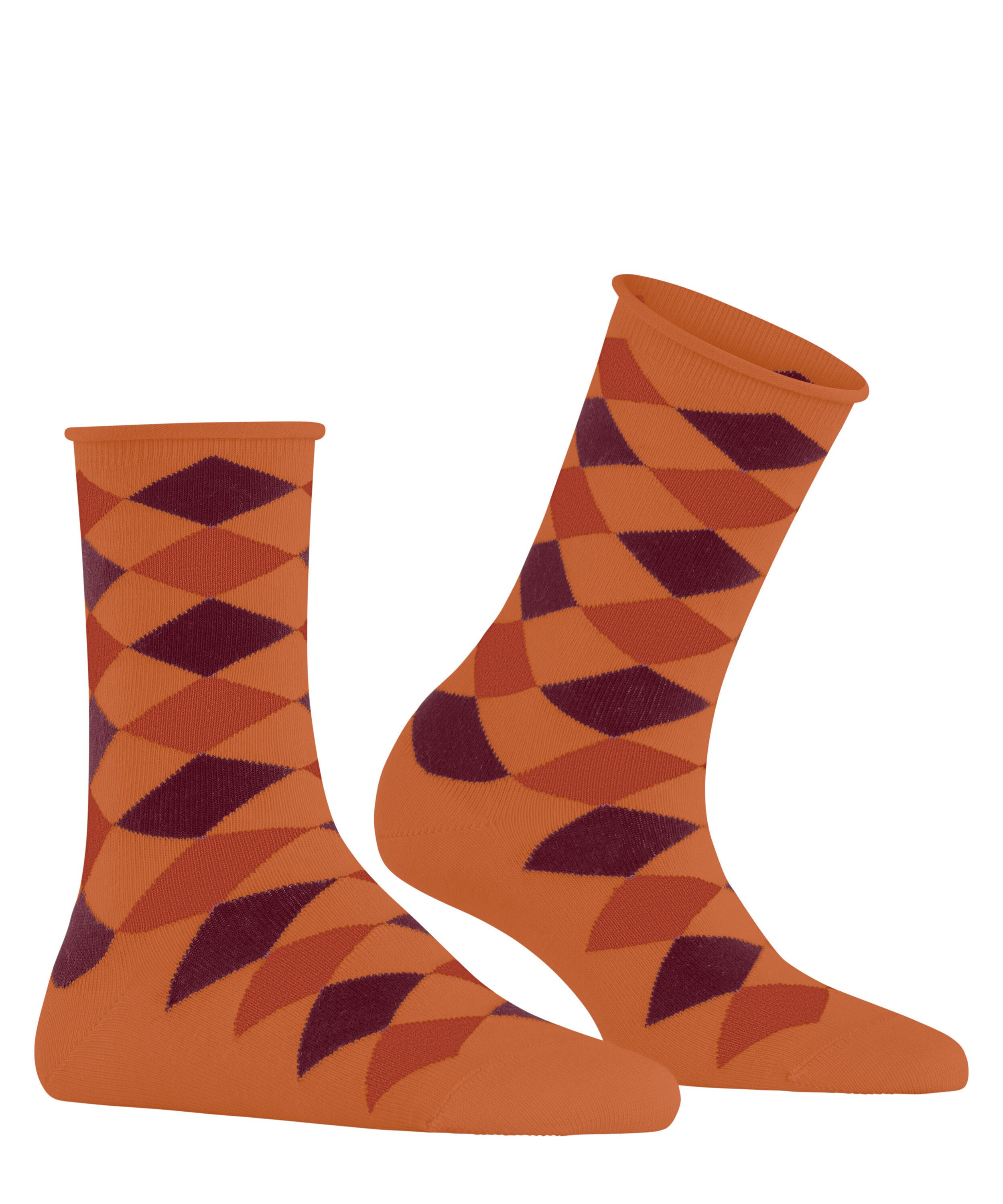 Burlington Kurzsocken Sandy (1-Paar) mit neu interpretiertem Argyle-Muster günstig online kaufen