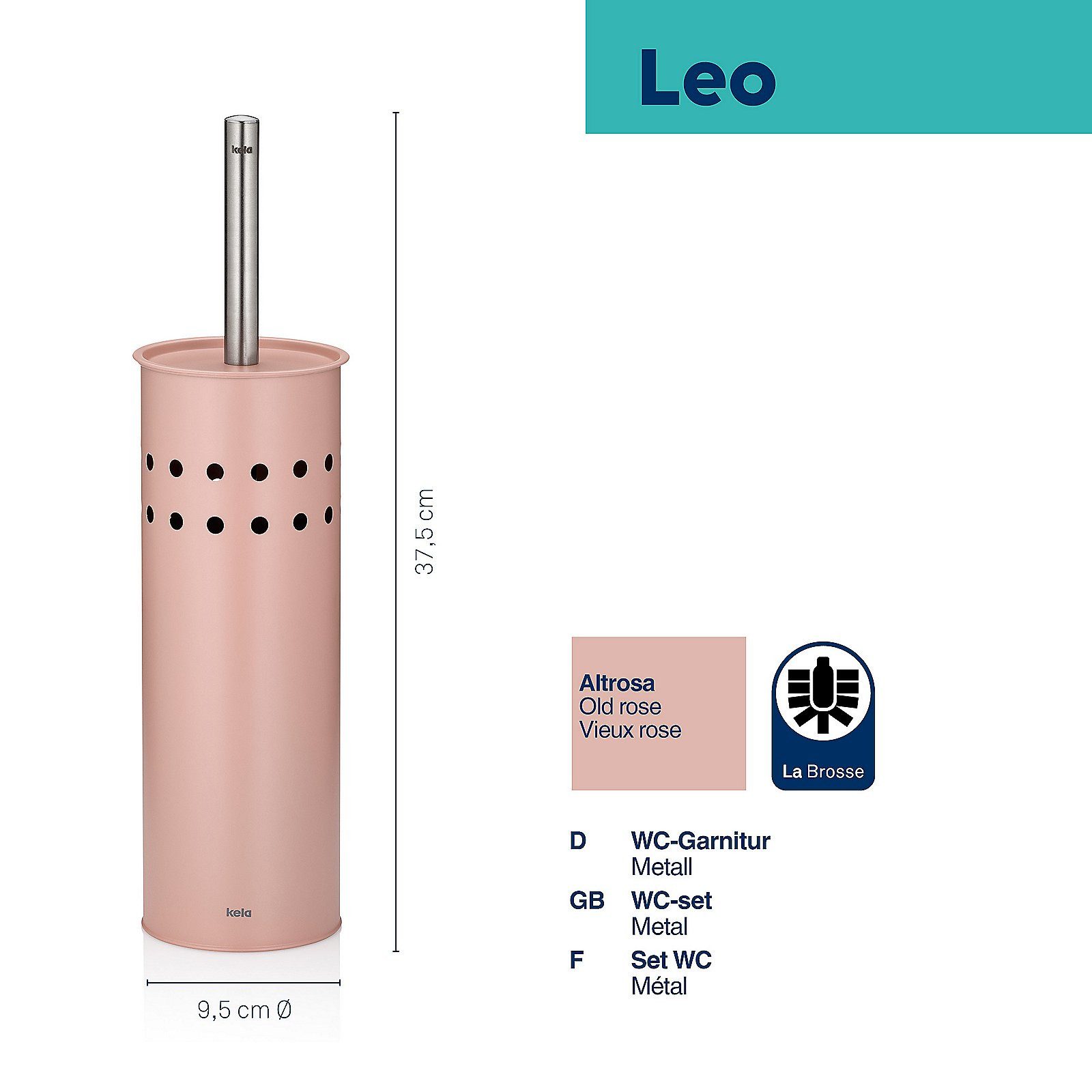 kela WC-Garnitur Leo 23111