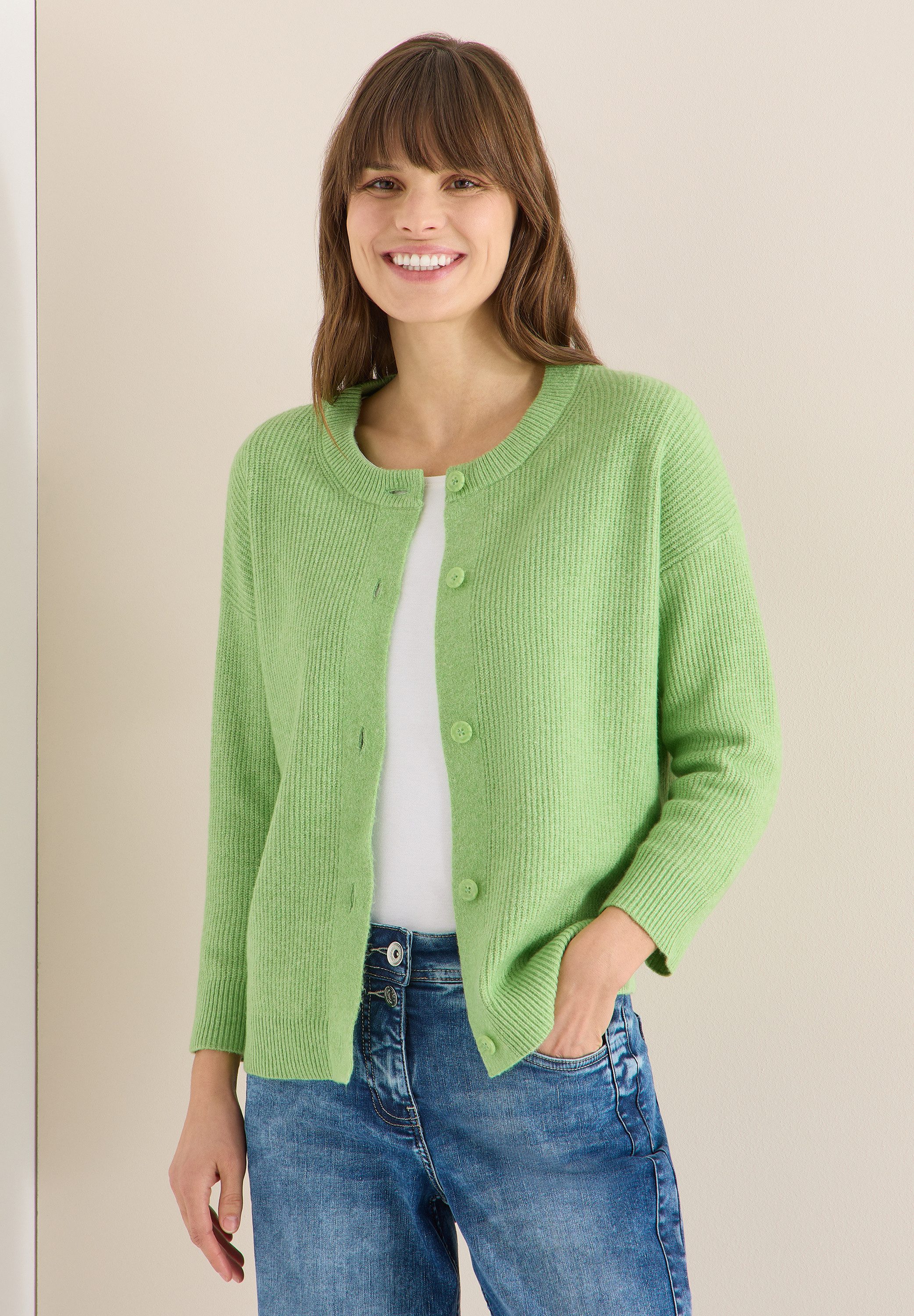 CECIL Cardigan mit 3/4 Ärmeln