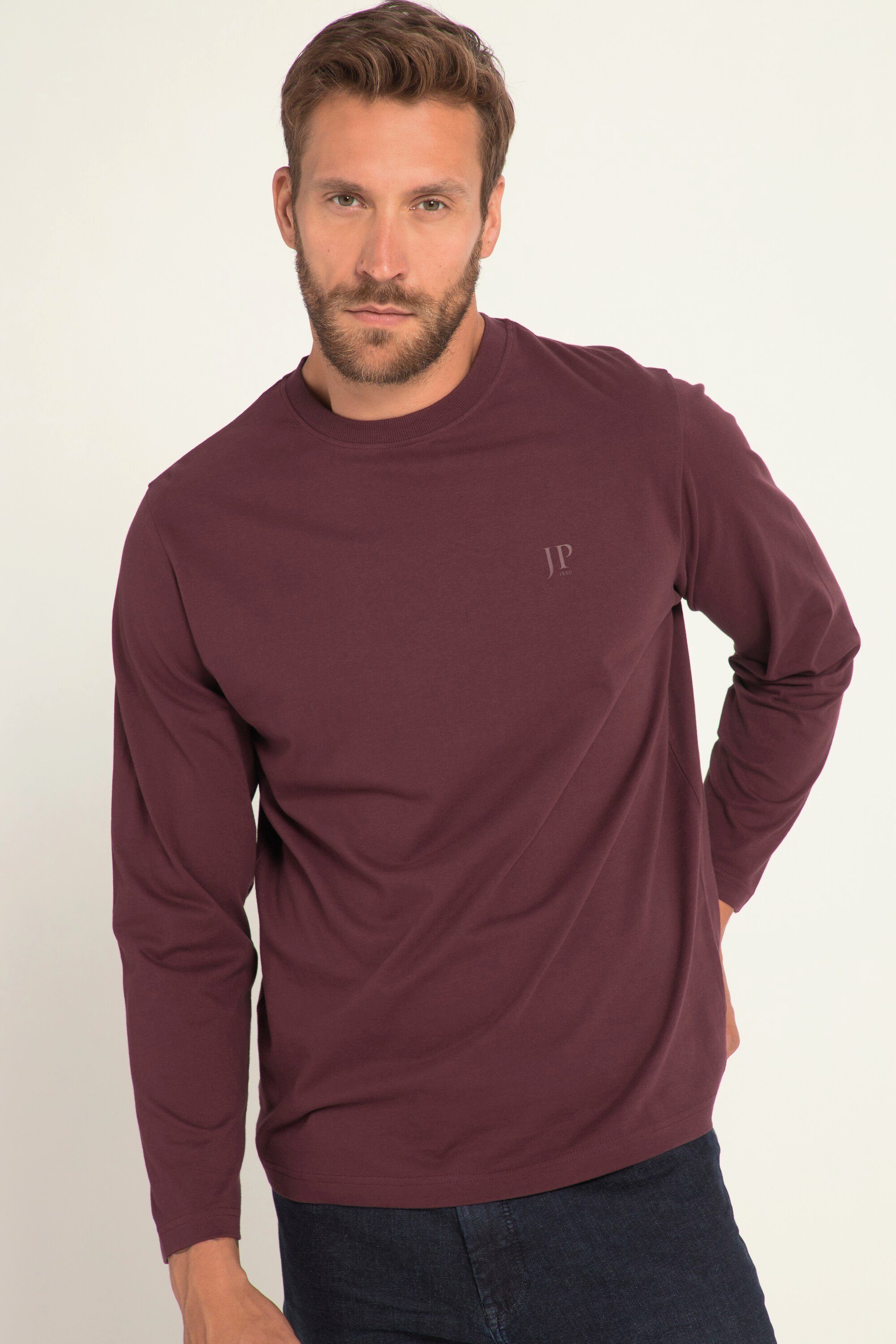 JP1880 T-Shirt JP1880 Langarmshirt Basic OEKO-TEX günstig online kaufen
