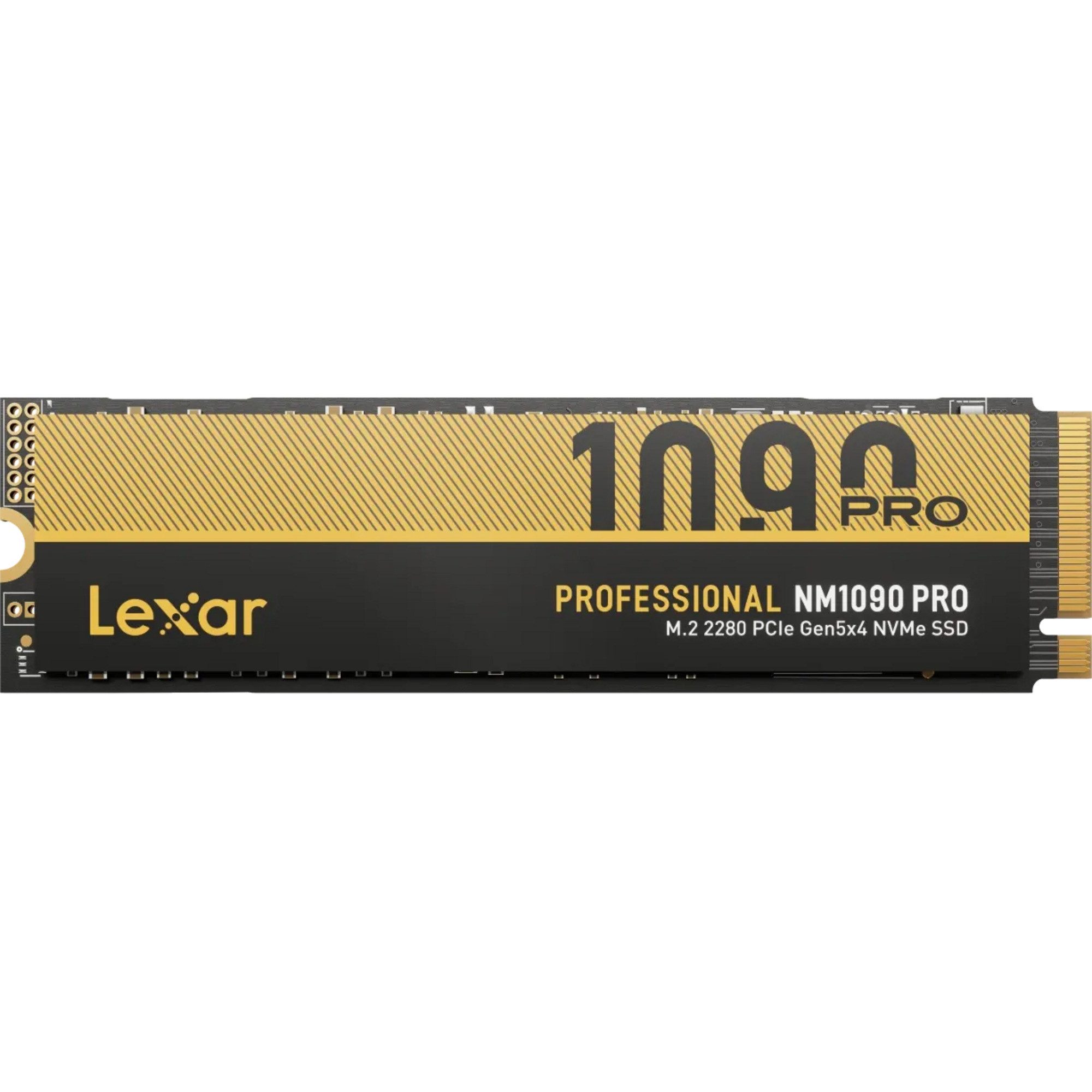 Lexar Lexar NM1090 PRO 4 TB, SSD, (PCIe 5.0 x4, NVMe, interne HDD-Festplatte (4 TB) Steckkarte"