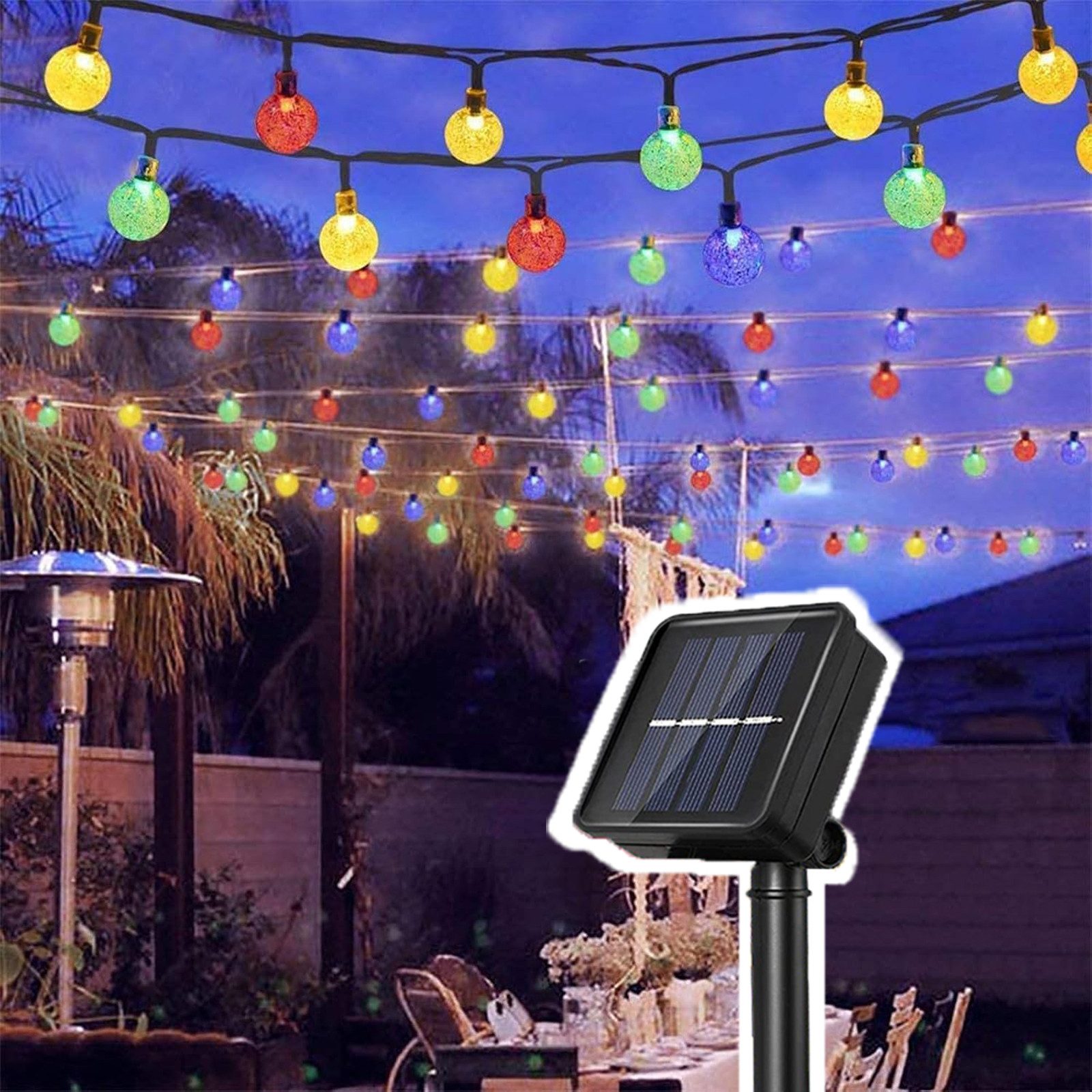 MUPOO LED Solarleuchte LED Lichterkette 5M günstig online kaufen