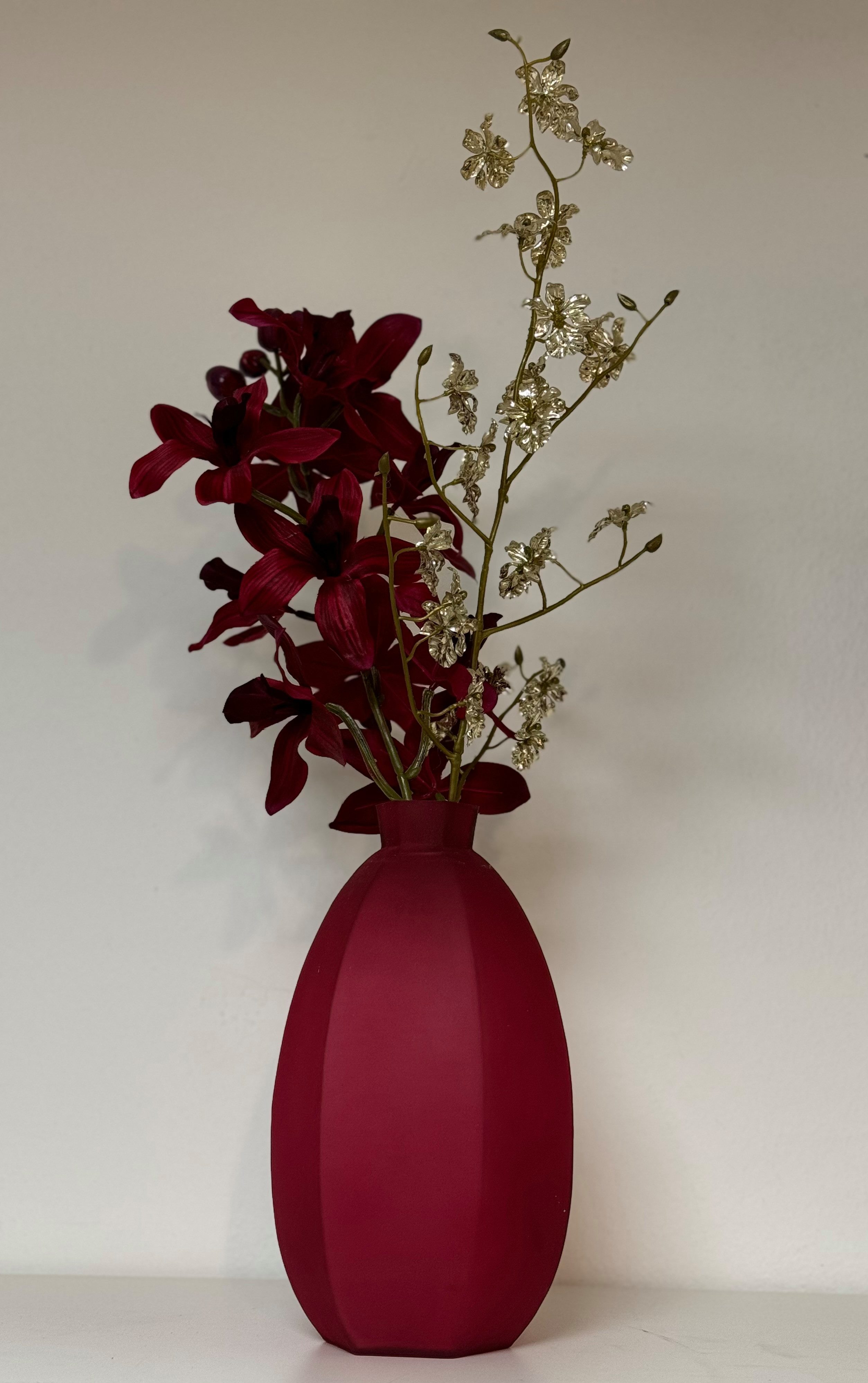 Seyila Home Dekovase Glasvase Dekovase Blumenvase handmade
