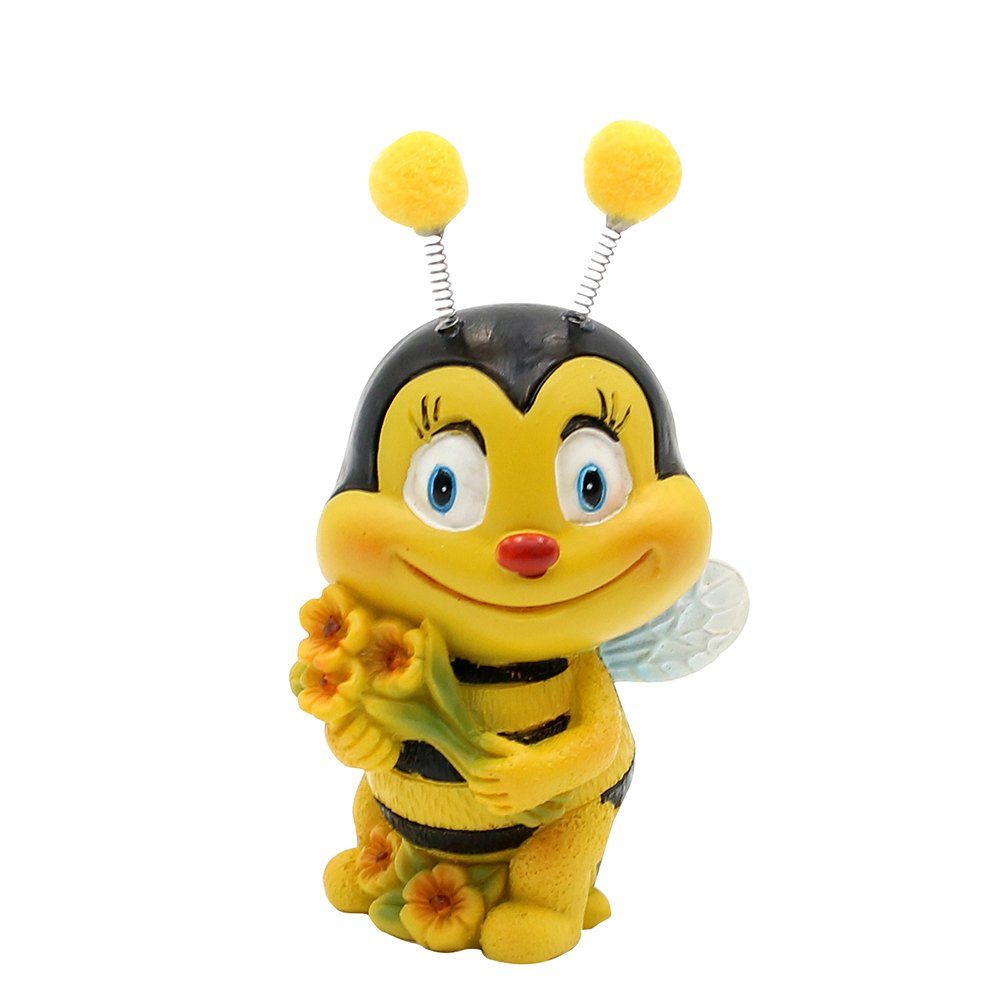 Dekohelden24 Gartenfigur Dekofigur Biene aus Polyresin, Ausführungen verschiedenen