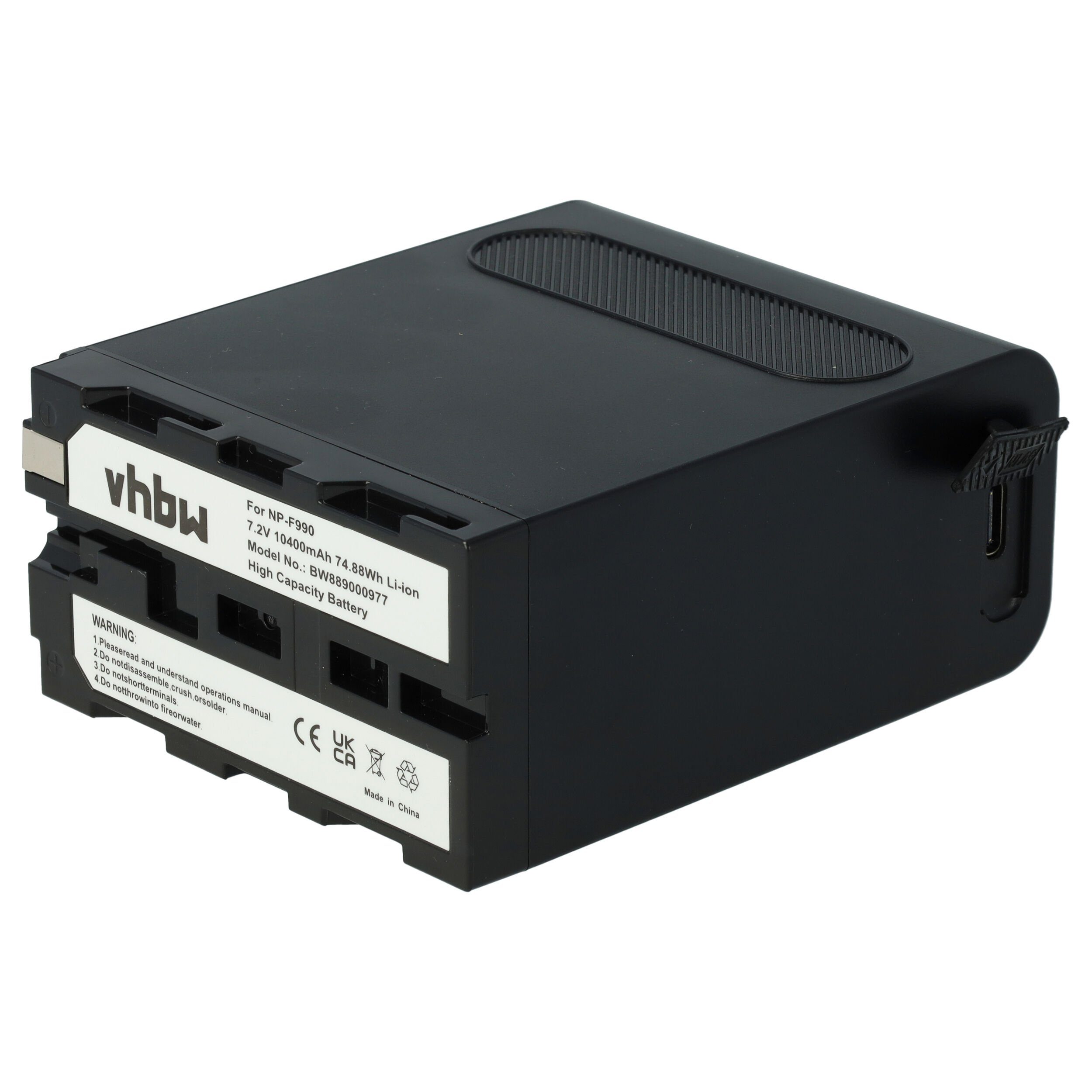DCR-TR7000, DCR-TRV110, Sony passend mAh Kamera-Akku für 10400 DCR-TRV103, vhbw CCD-TRV99,