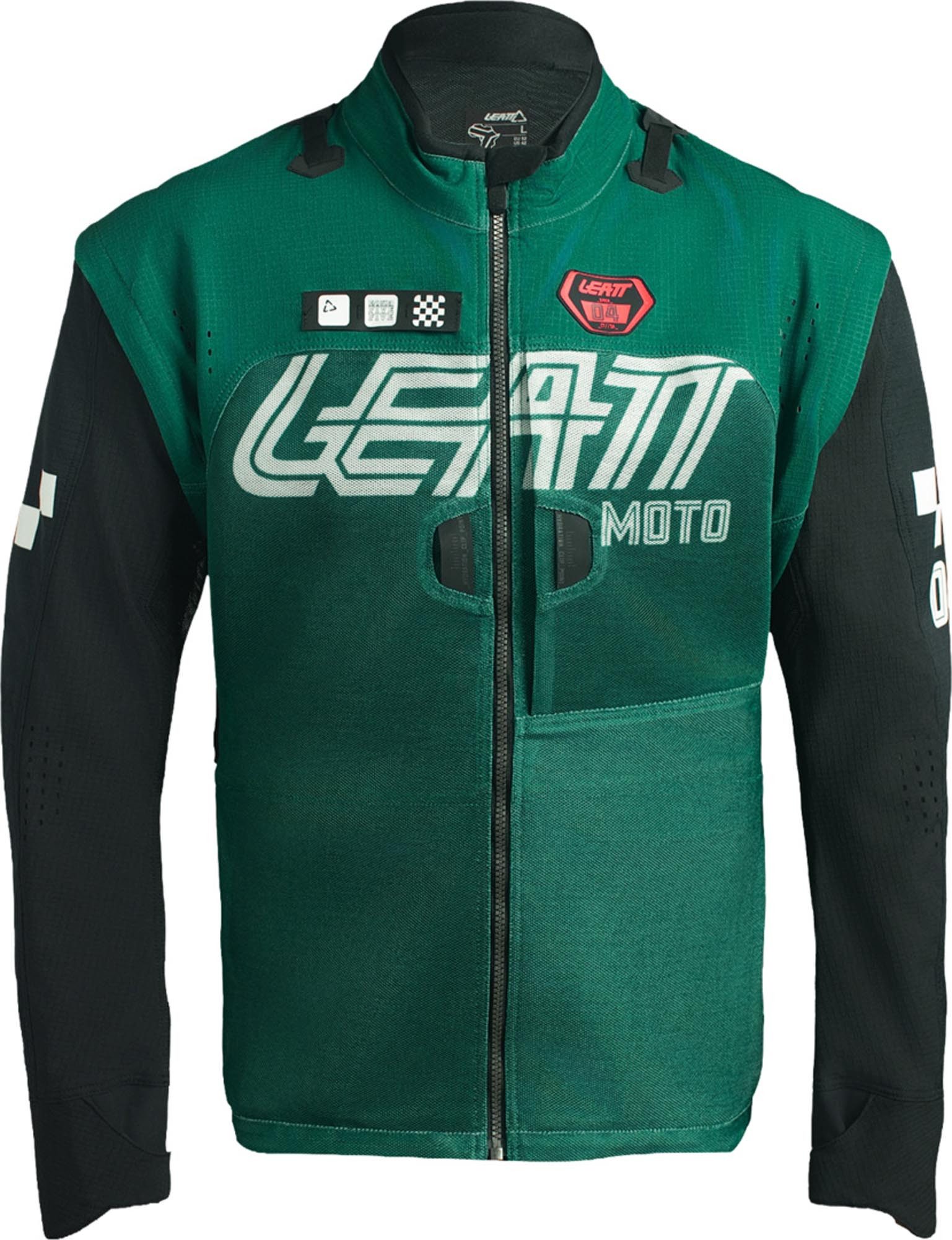 Leatt Motorradjacke Moto 4.5 X-Flow Speed Enduro Jacke Airbag vorbereitet,wasserabweisend