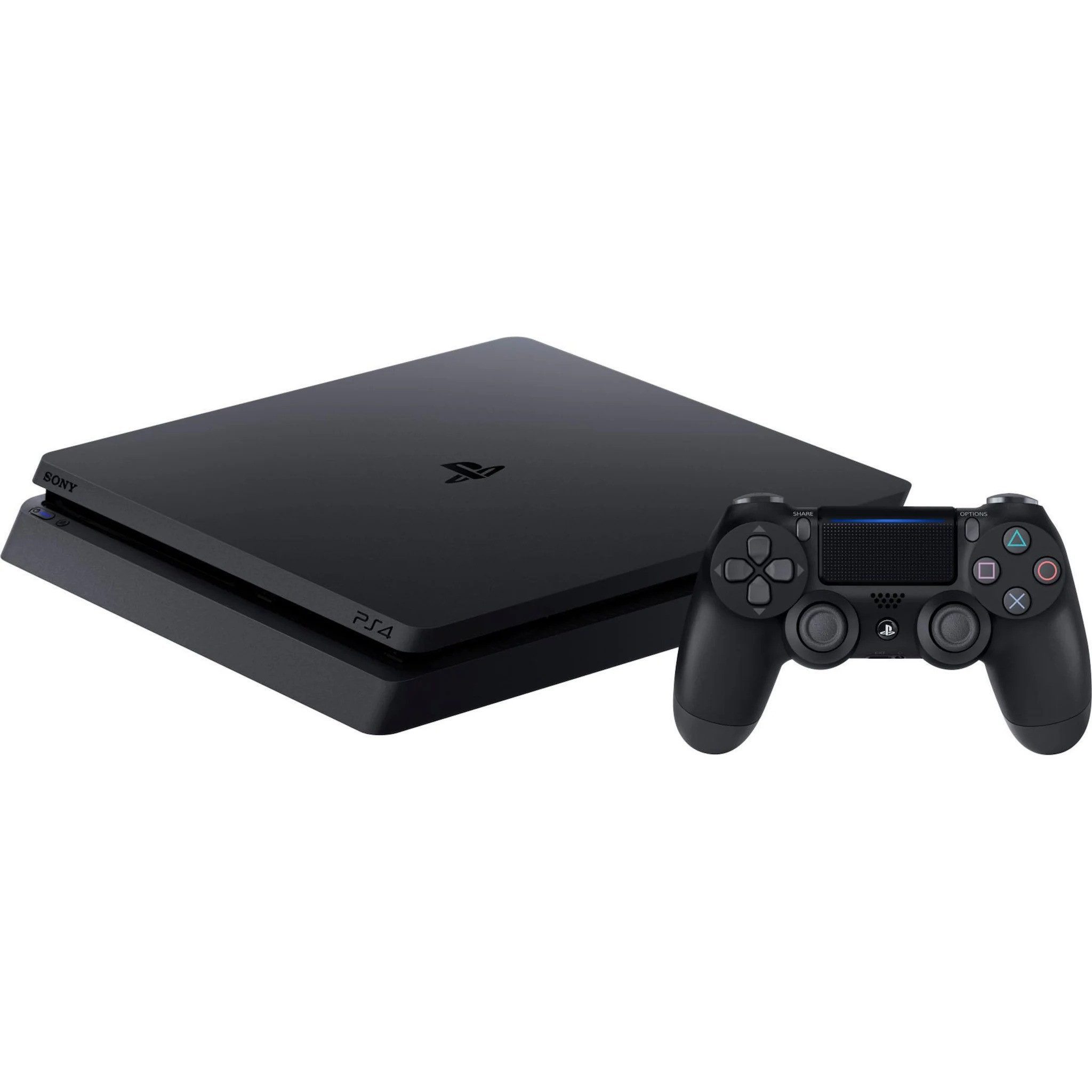 Playstation Sony PlayStation 4 Slim Konsole - 500GB Kompakte Gaming-Konsole