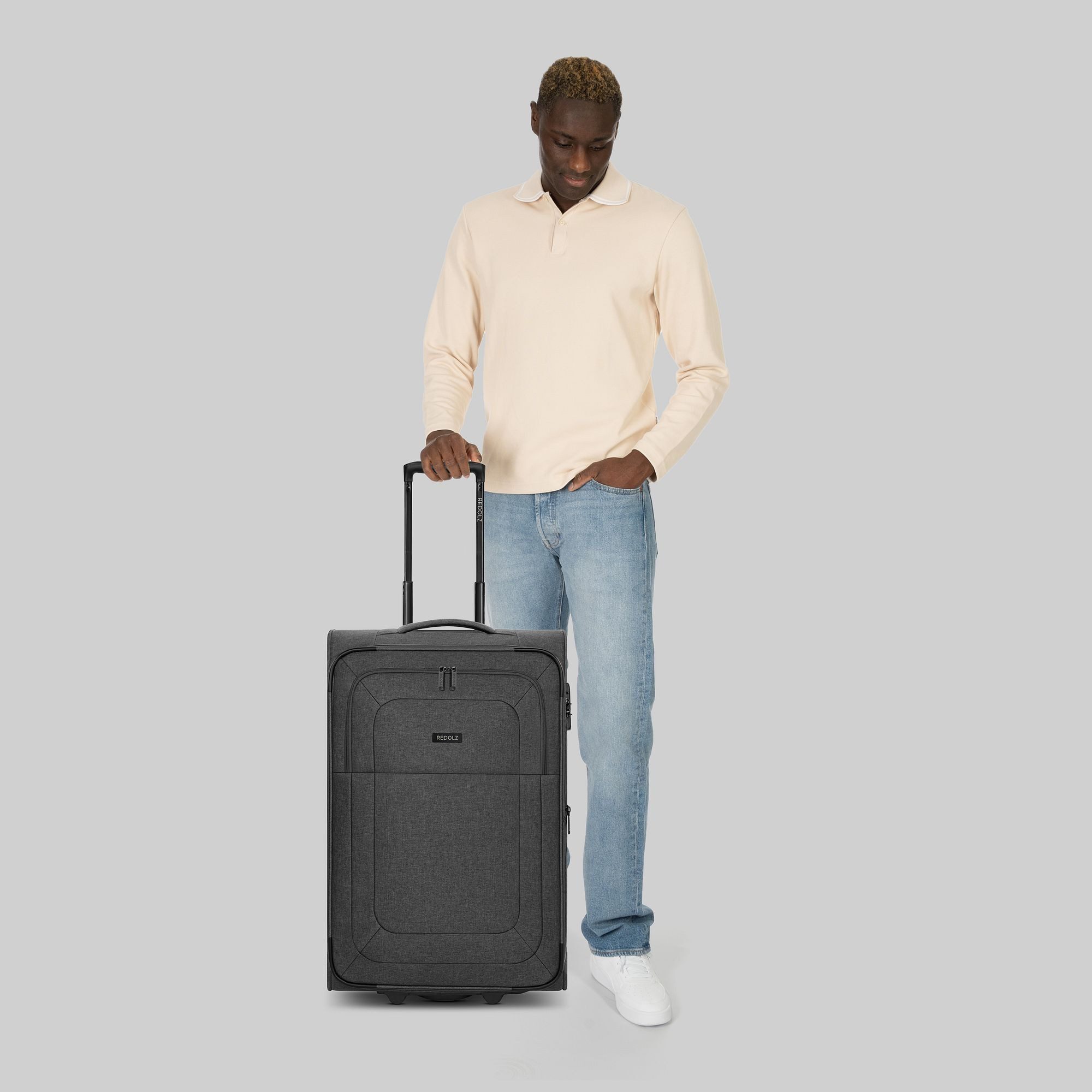 Redolz Weichgepäck-Trolley Essentials 12, 2 Rollen, Polyester