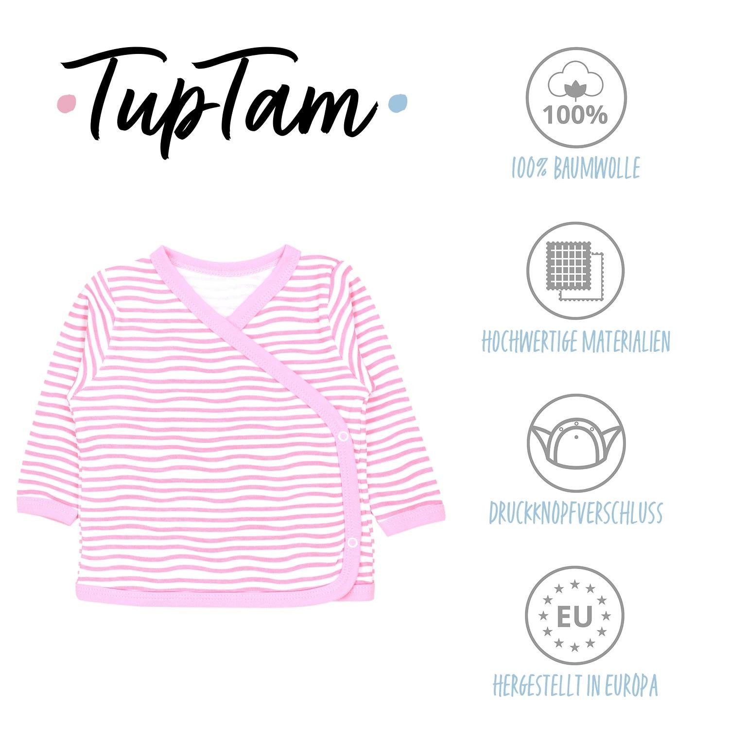 TupTam Wickelshirt Unisex Baby Langarm 5er Set