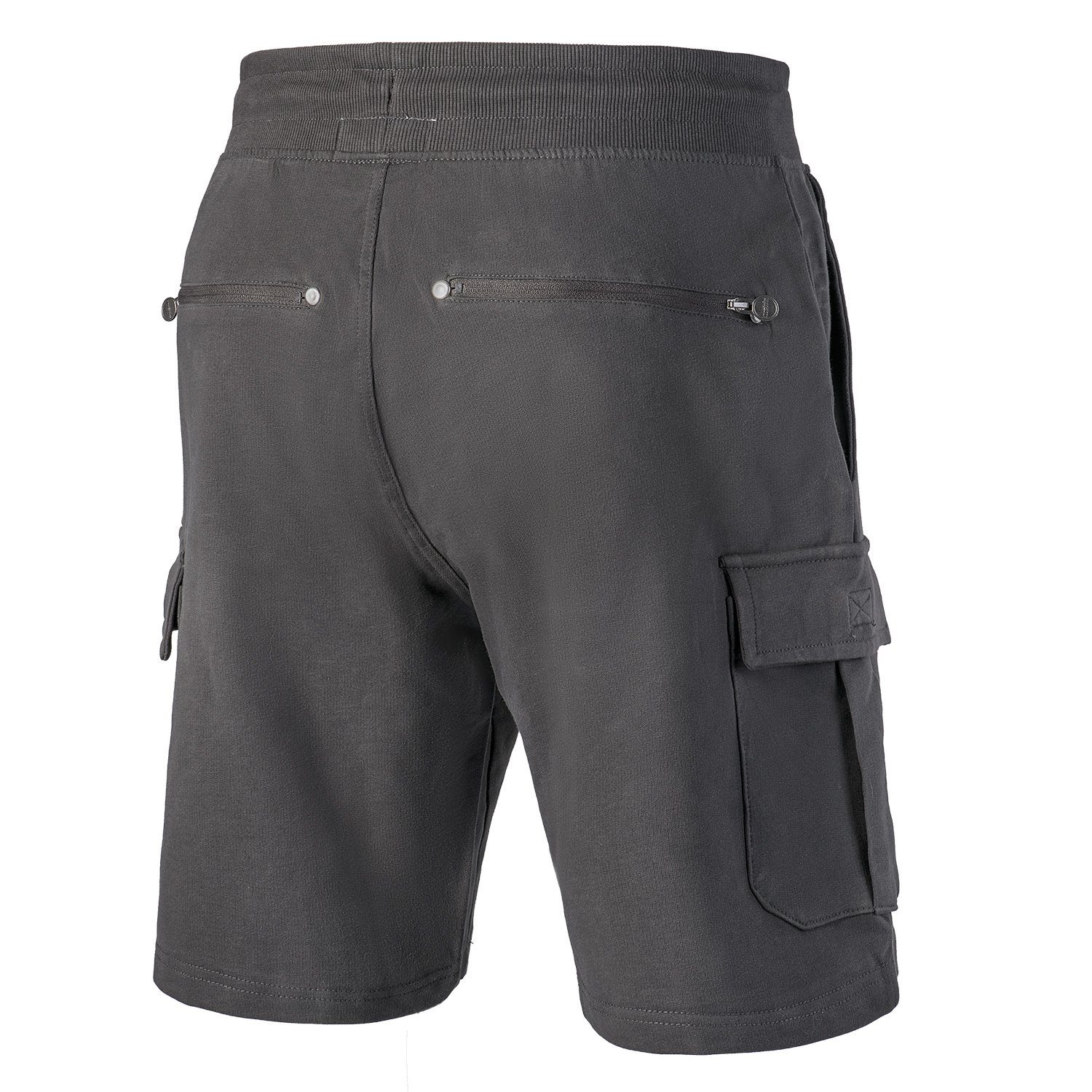 Mount Swiss Shorts Mount Swiss Kurze CARGO Freizeithose Herren (1-tlg) 2 Seitentaschen, 2 Beintaschen + 2 Gesäßtaschen mit Reißverschluss – Bild 3 von 5