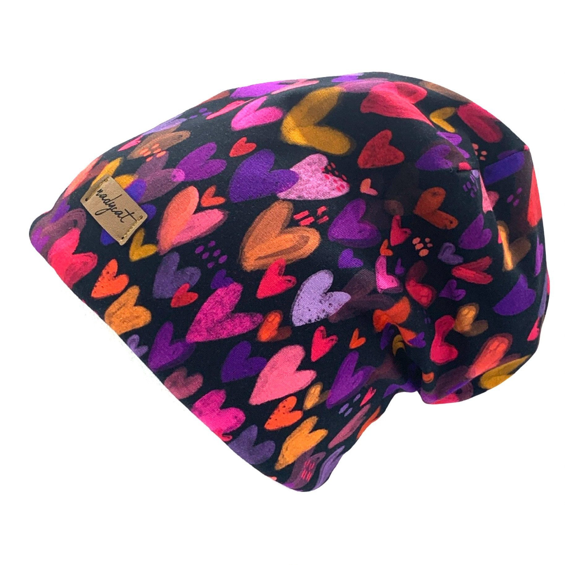 nadycat Beanie HEARTS (2-St., Beanie mit passendem Loop) handgefertigt aus günstig online kaufen