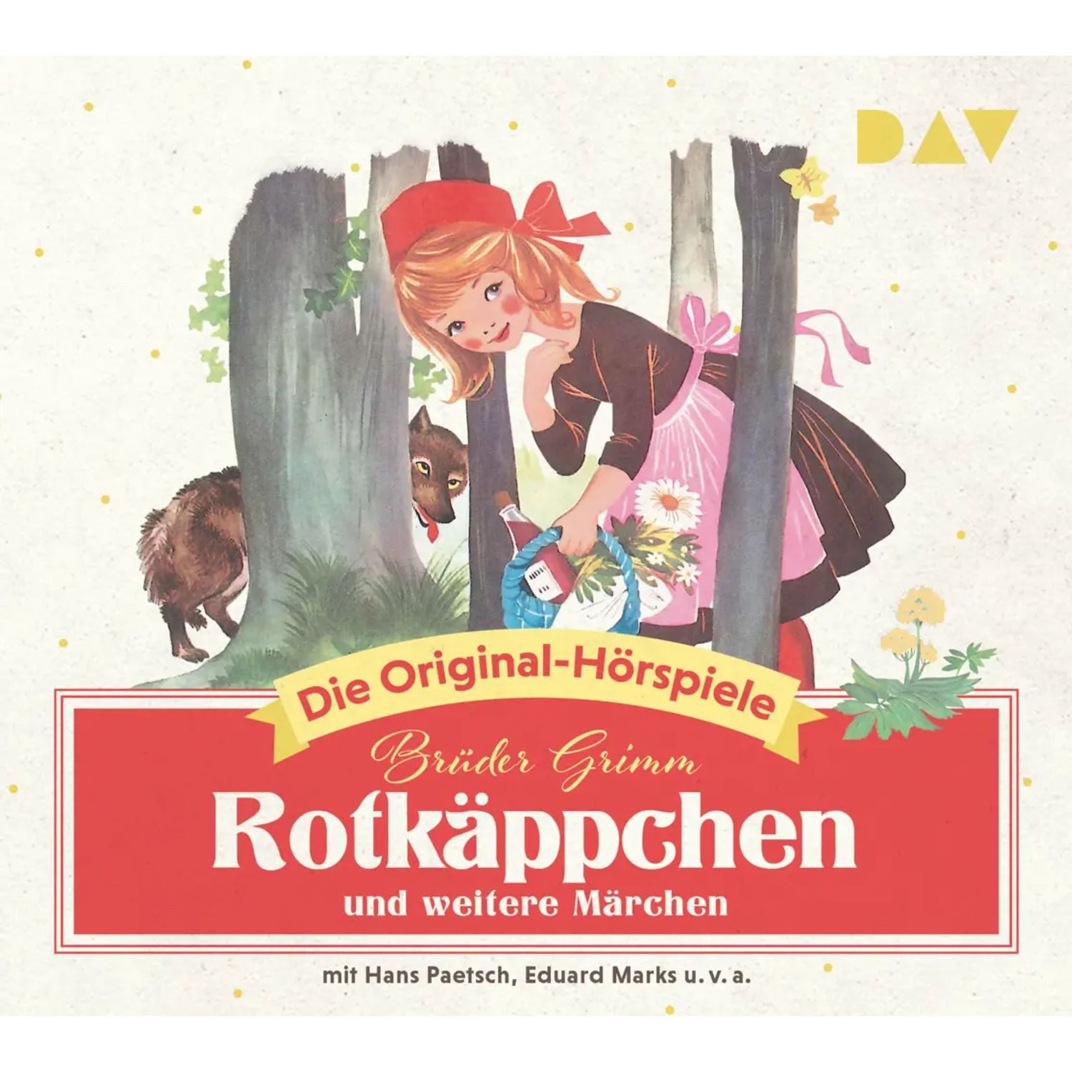 Der Audio Verlag Hörspiel Rotkäppchen und weitere Märchen,1 Audio-CD