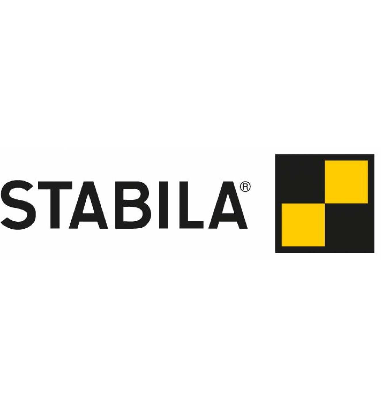 2 metrische Stabila weiß/gelbe Schnellableser-Skala, 617, m Zollstock Type