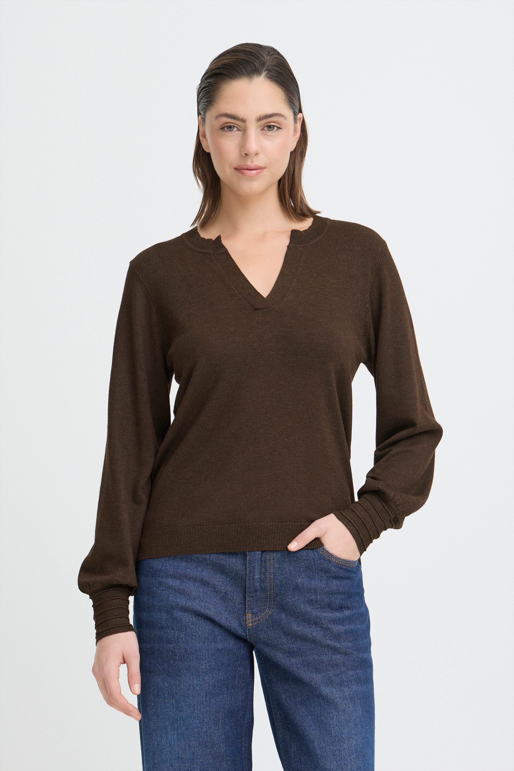 Pulz Jeans Strickpullover Langarm PZSARA