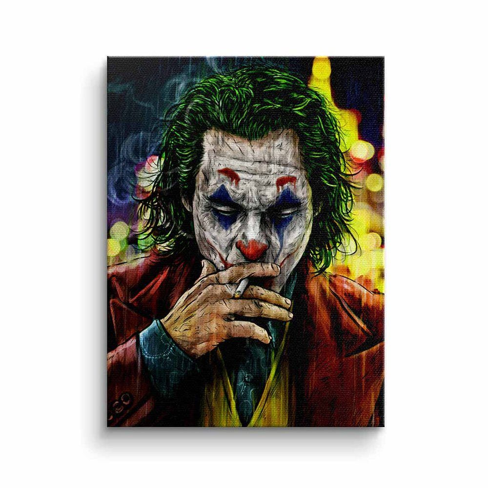 DOTCOMCANVAS® Leinwandbild Creative Joker - Wandbild, günstig online kaufen