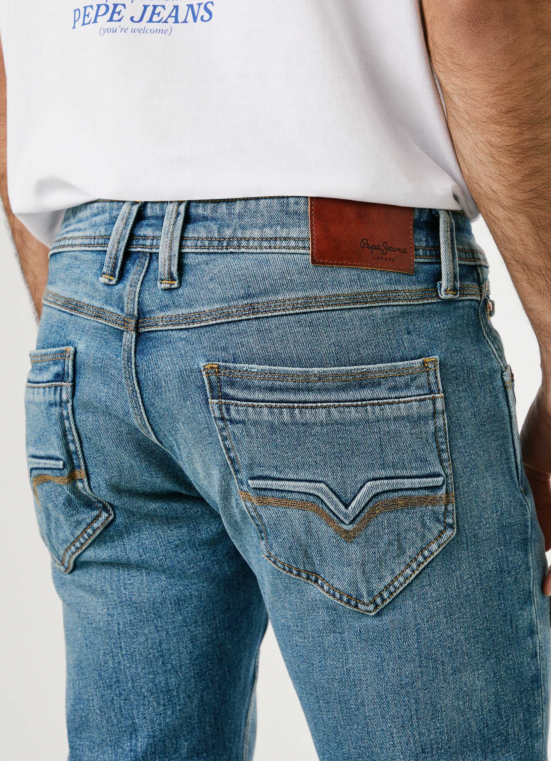 Pepe Jeans Tapered-fit-Jeans TAPERED JEANS – Bild 4 von 5