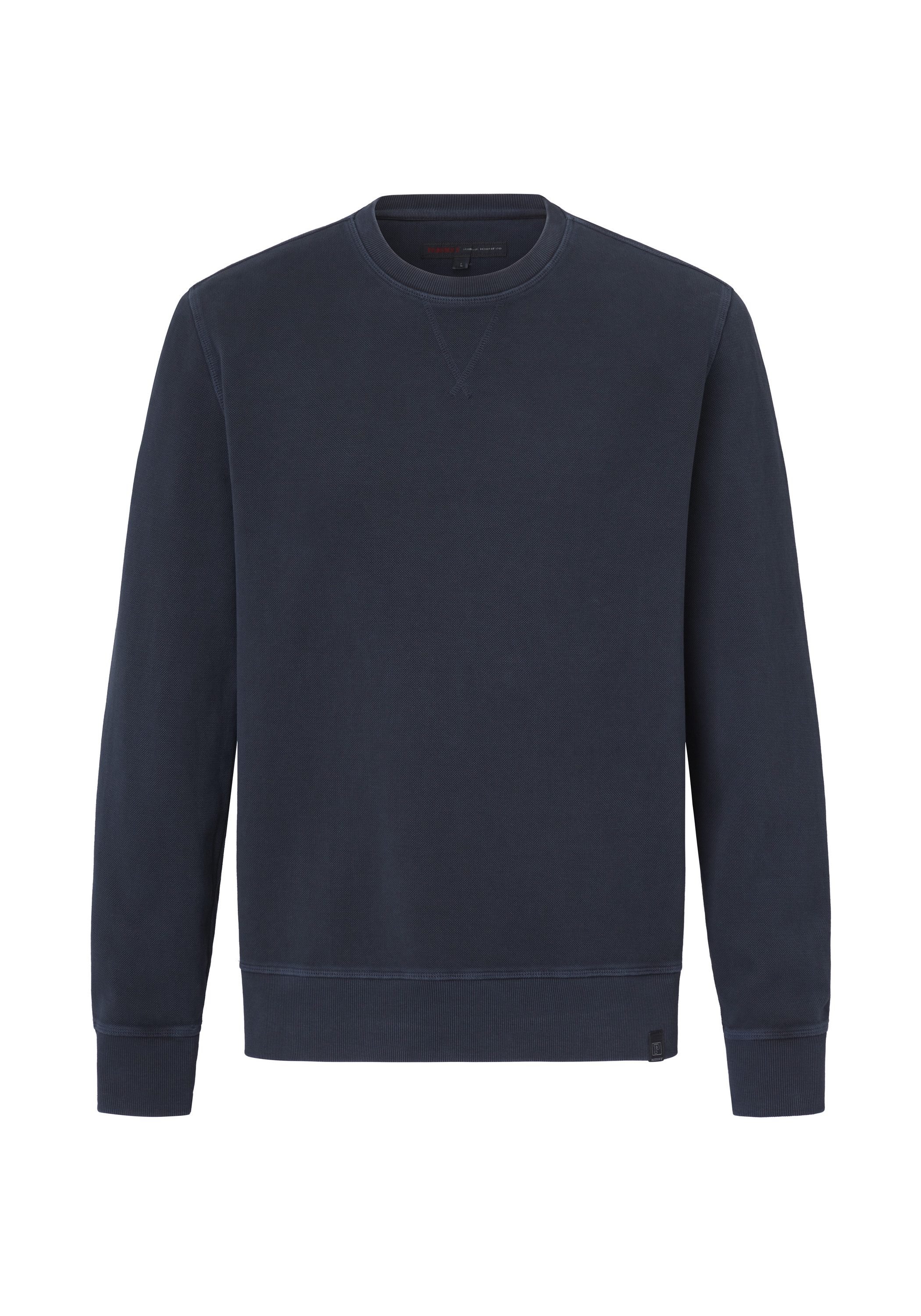 Paddock's Rundhalspullover Rundhals Pullover aus Baumwolle günstig online kaufen