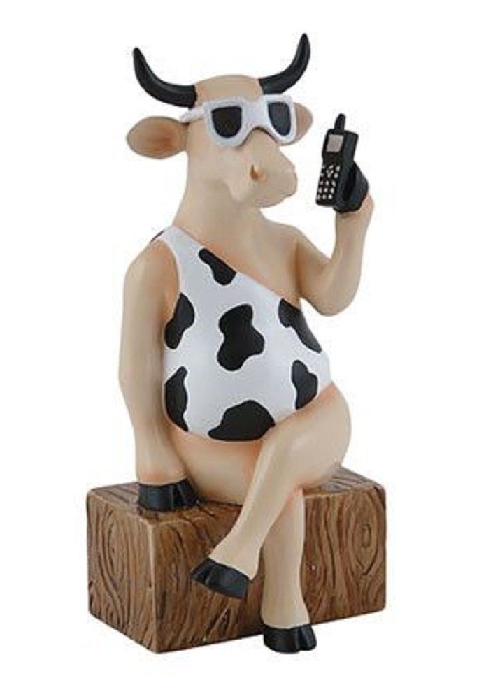 CowParade Tierfigur Call Me Now - Cowparade Kuh Medium