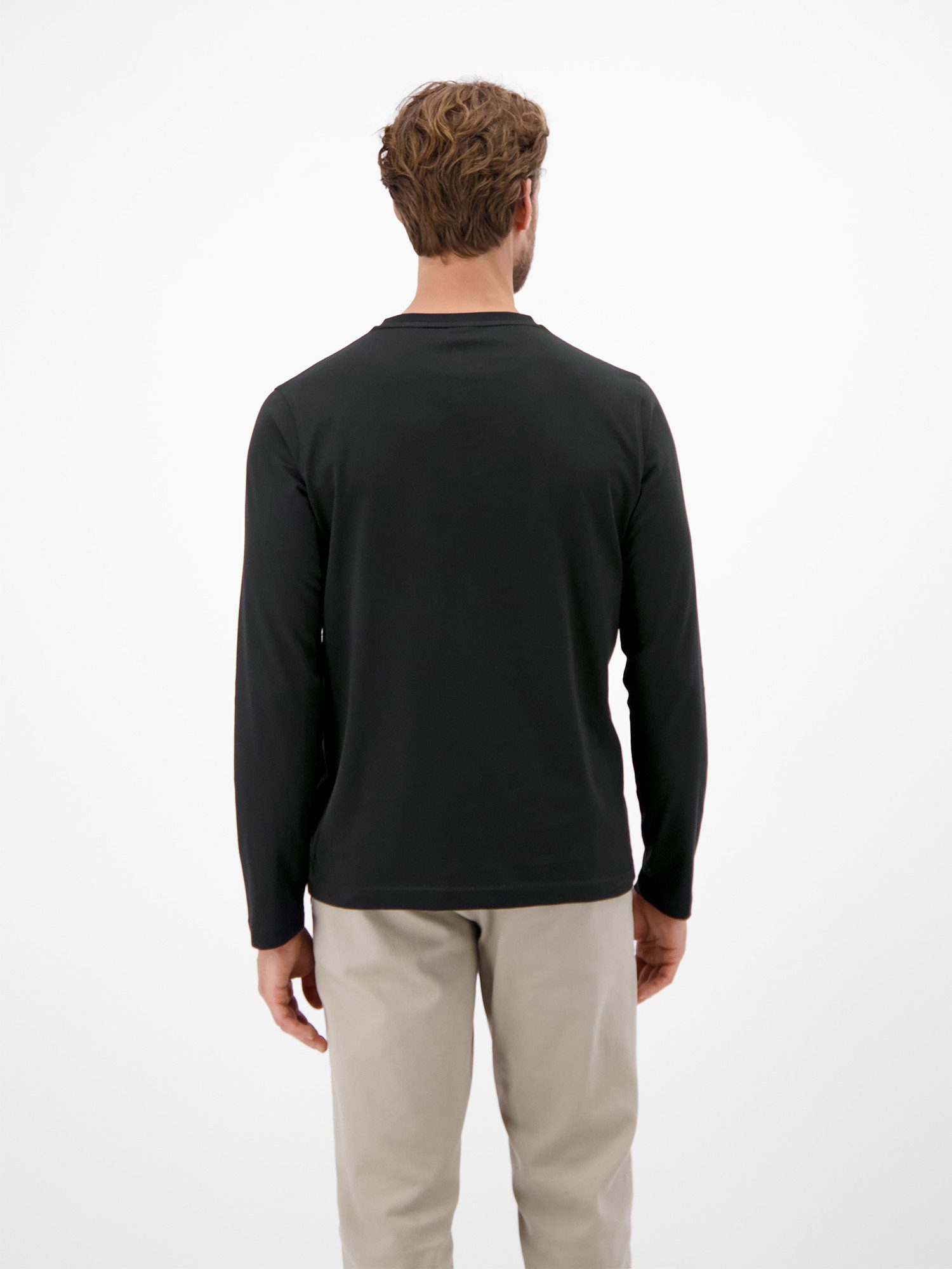 LERROS Longsweatshirt Basic-Longsleeve