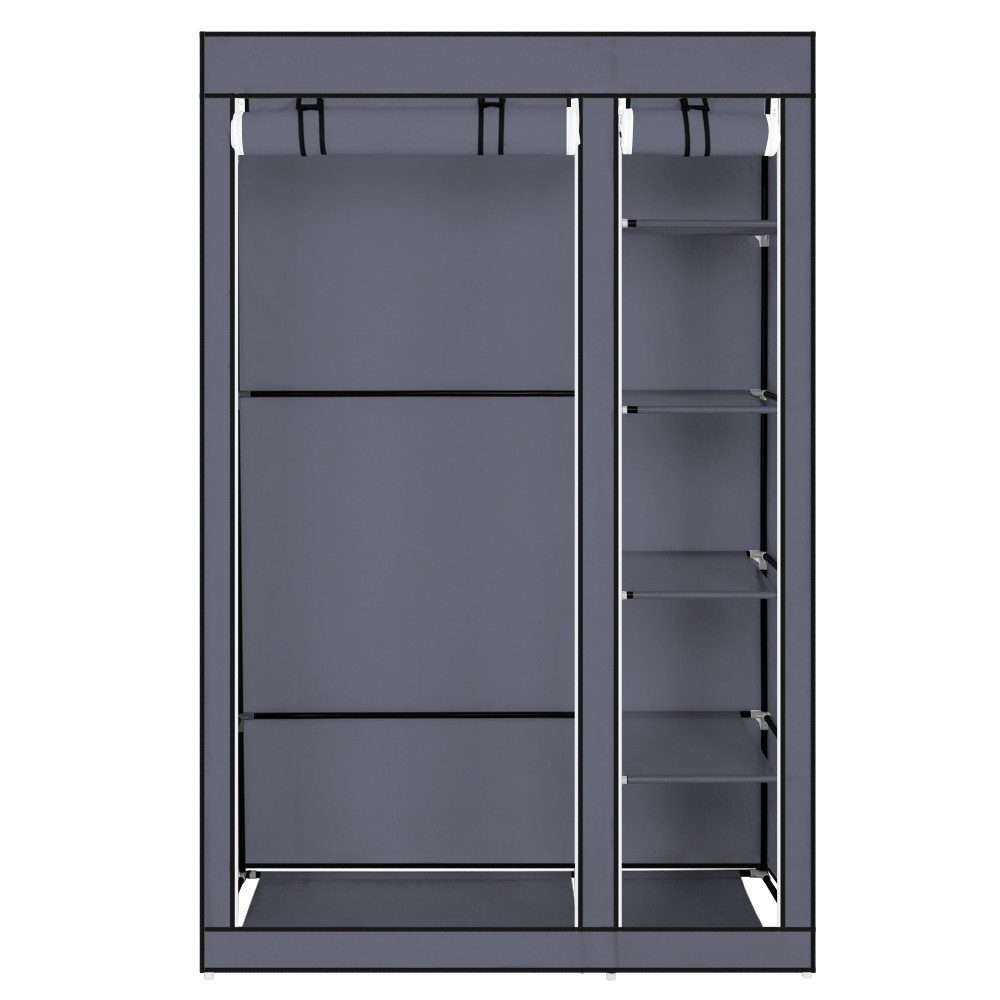 VINGLI Stoffschrank Kleiderschrank Stoff, 110 x 45 x 170 cm, Faltbar Stoffs günstig online kaufen