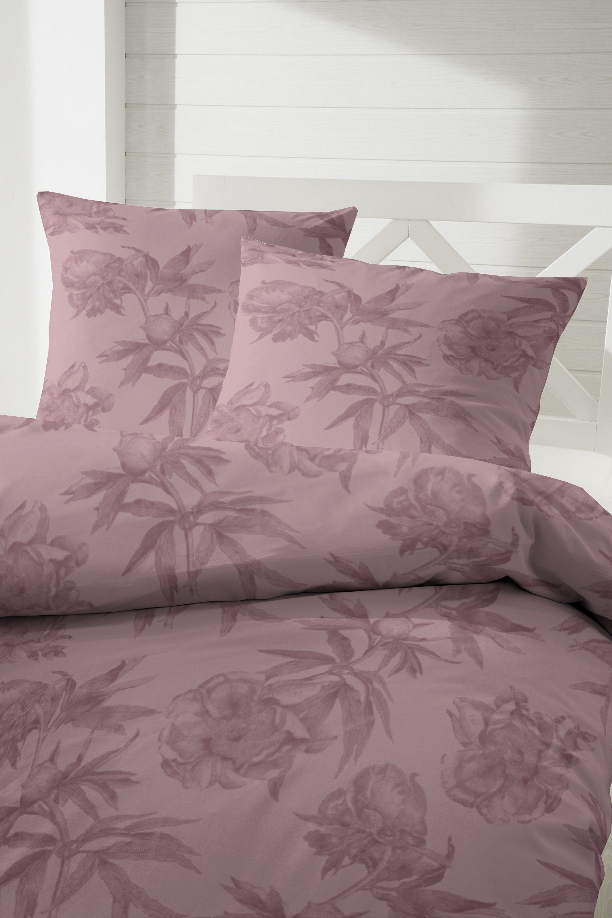 WESTMINSTER Bettwäsche Westminster Feinbiber Bettwäsche 135x200 Gräser, Feinbiber, 2 teilig