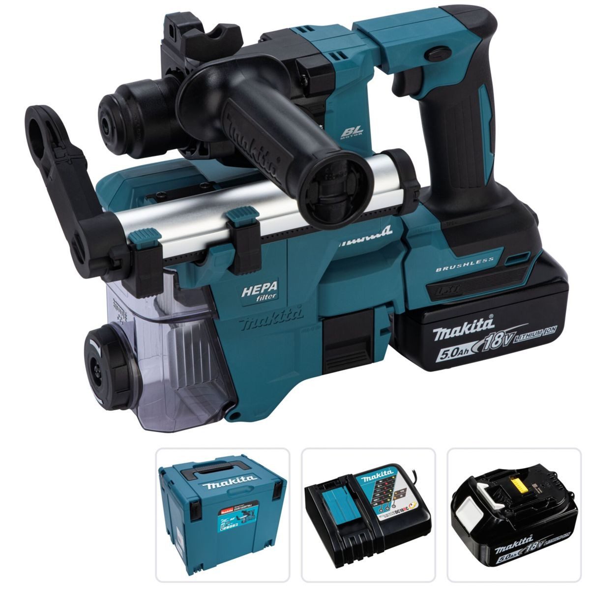 Makita Bohrhammer DHR183RTWJ Akku-Kombihammer günstig online kaufen