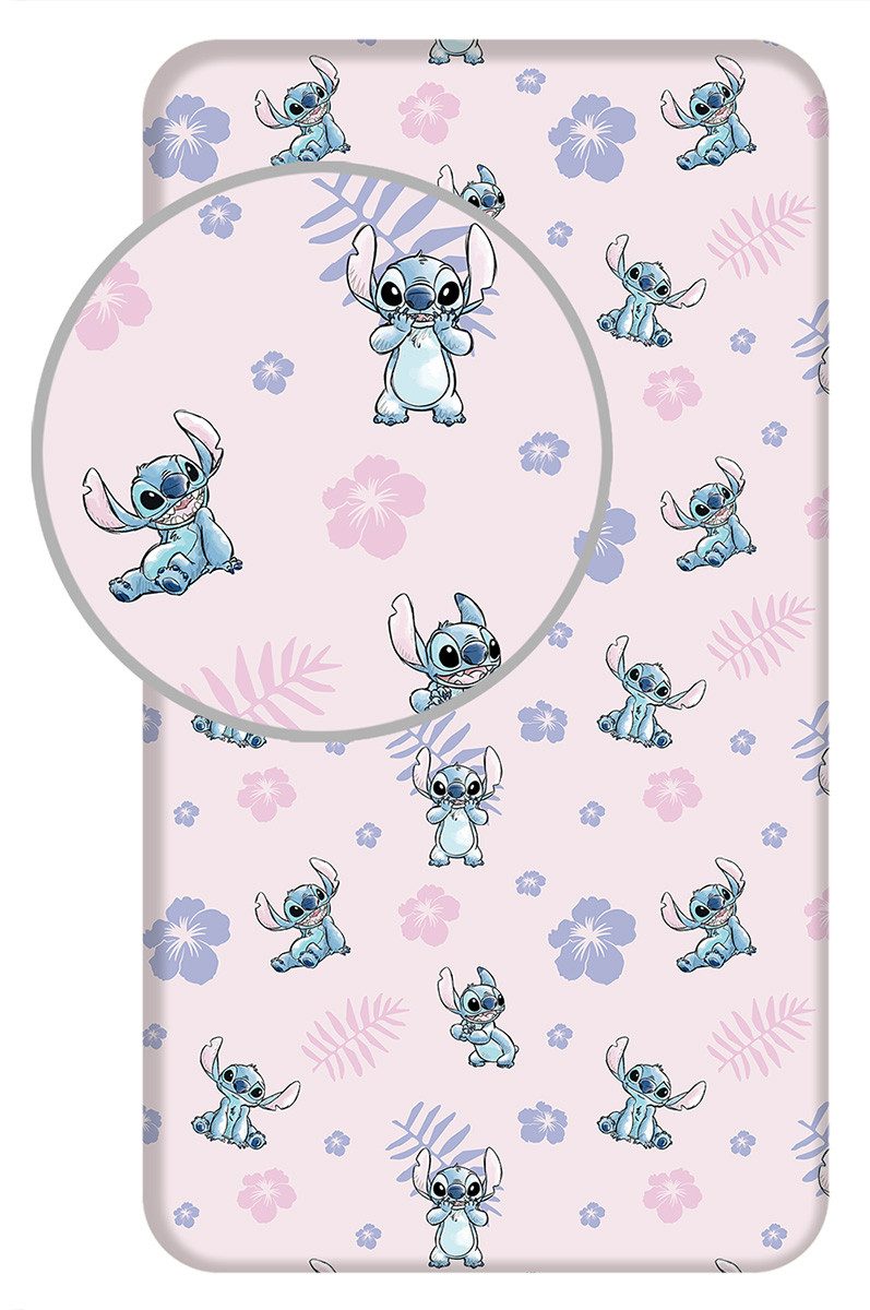 Disney Spannbettlaken Lilo und Stitch, Frottee, (1 Stück)