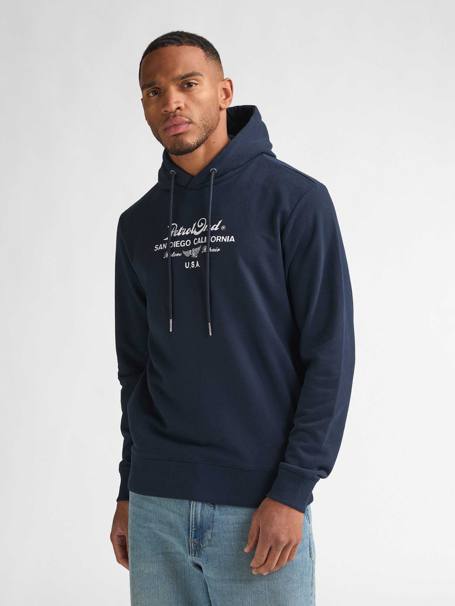 Petrol Industries Sweatshirt Repair mit Artwork