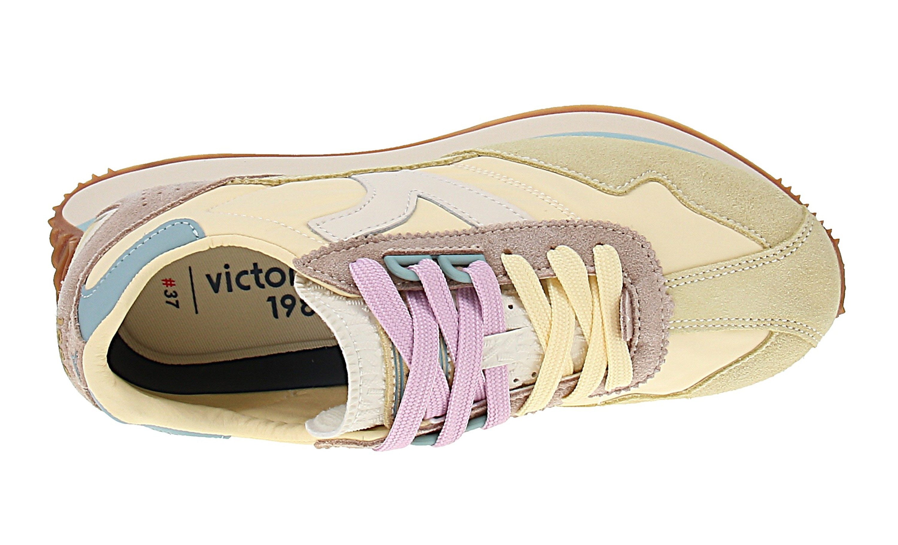 Victoria Victoria 8812101 Root-Vintage-Nylon - Damen Sneaker - 50-Amarillo Sneaker