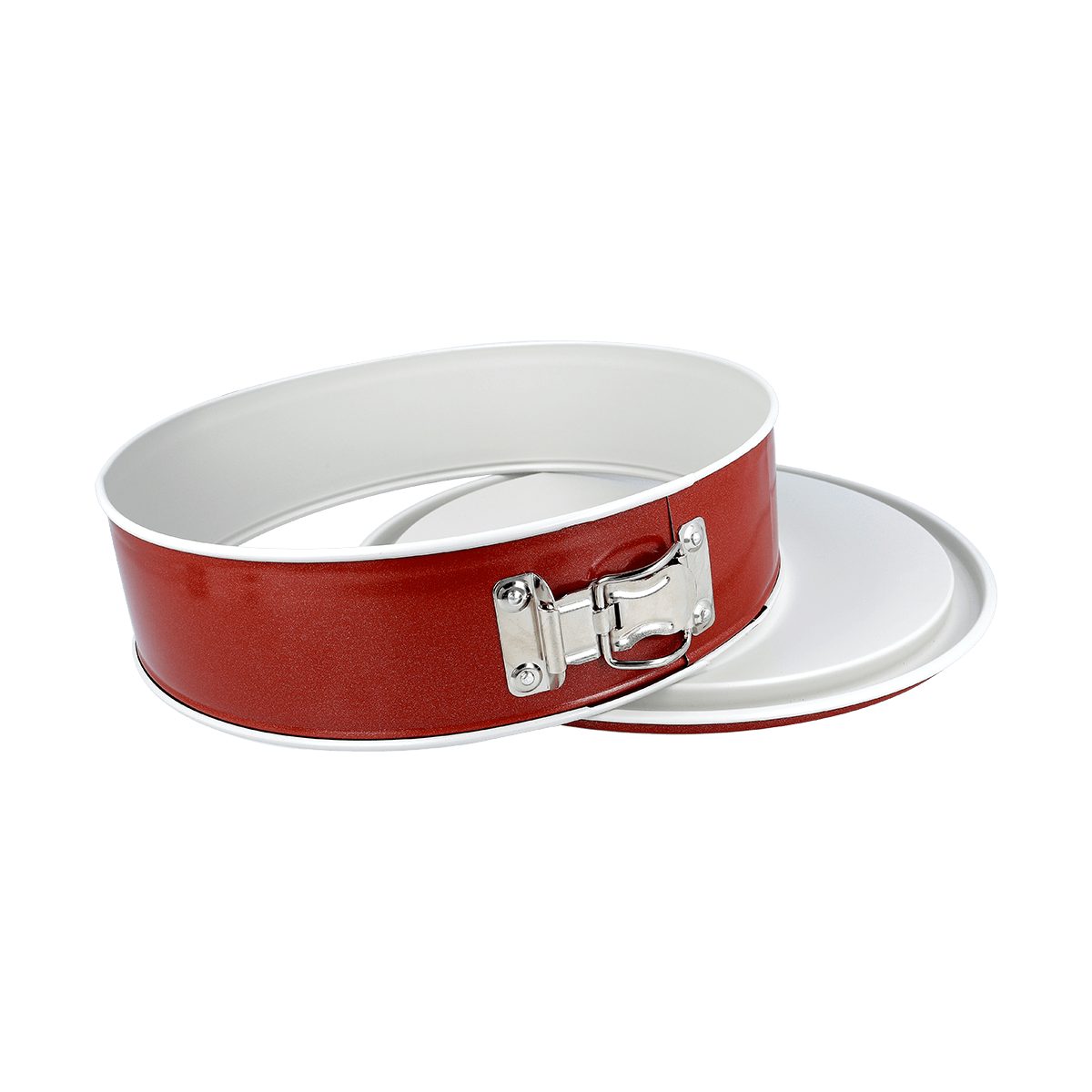 EUROHOME Springform Kuchenform rund Ø26 cm Antihaftbeschichtung, (2-tlg), Kuchenform rund - Backform Kuchen antihaft