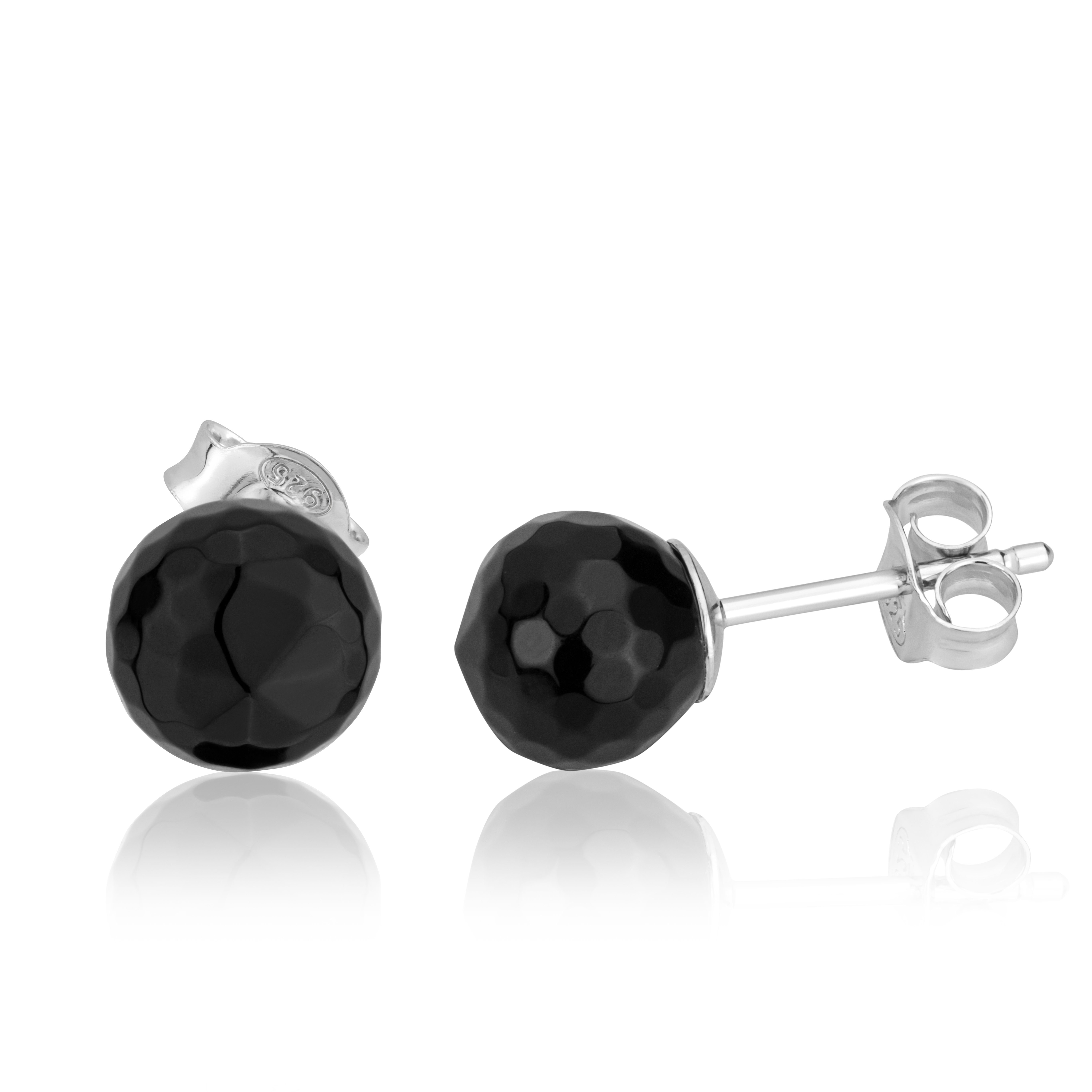 NKlaus Paar Ohrstecker Paar Onyx Ohrstecker günstig online kaufen