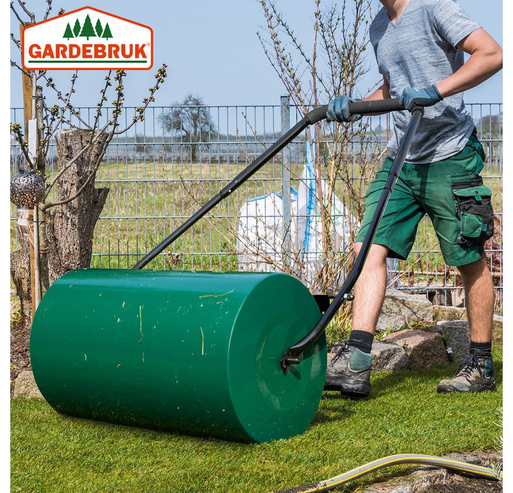 Thumbnail - Gardebruk Rasenwalze,60cm 50L gepolsterter Griff befüllbar Handwalze Rasenroller Garten