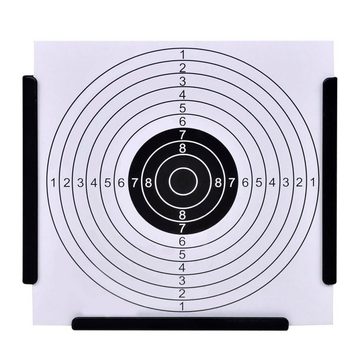 DOTMALL Zielscheibe Pellet Falle mit 100 Zielscheiben Scheibenkasten 14x14 cm
