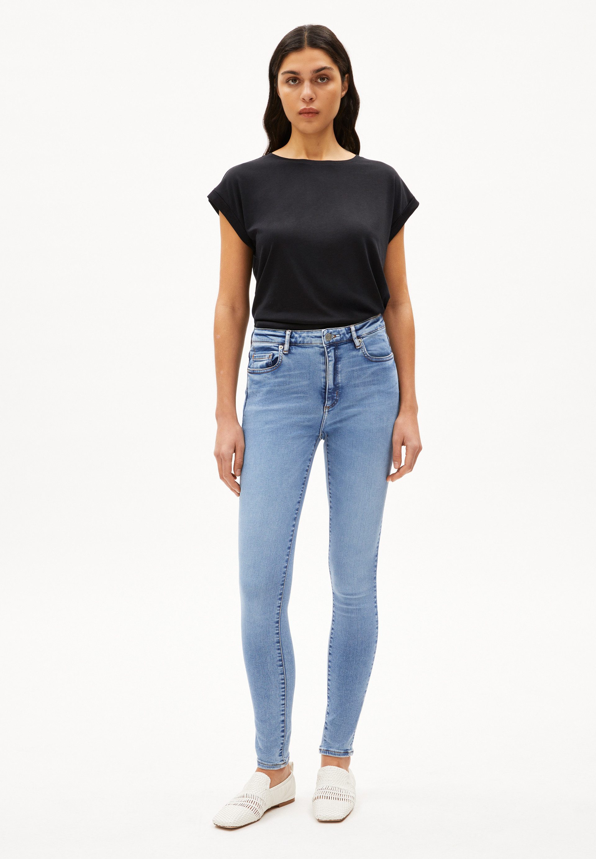 Armedangels T-Shirt JILAANA T-Shirt aus TENCEL™ Lyocell Mix (Regular Fit) R günstig online kaufen